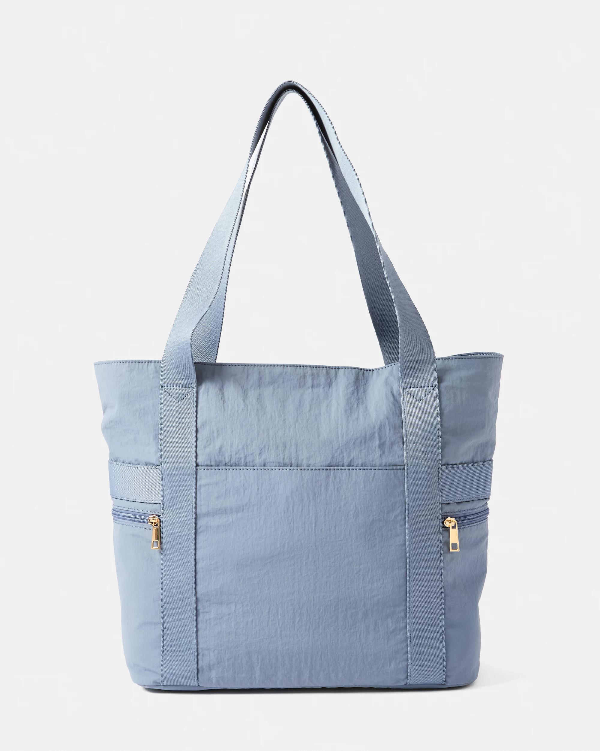 1 Urban Multi Pocket Tote Bag Blu Willow, 1 of 7