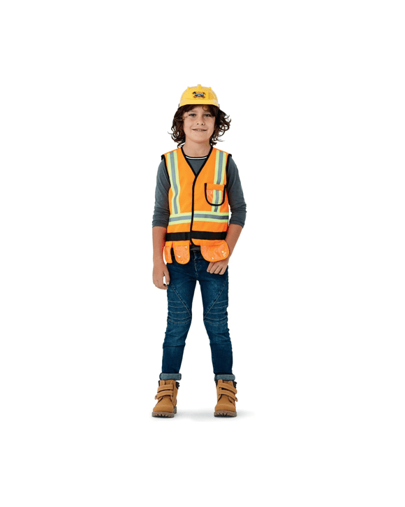 Construction Worker Costume - Ages 4-6