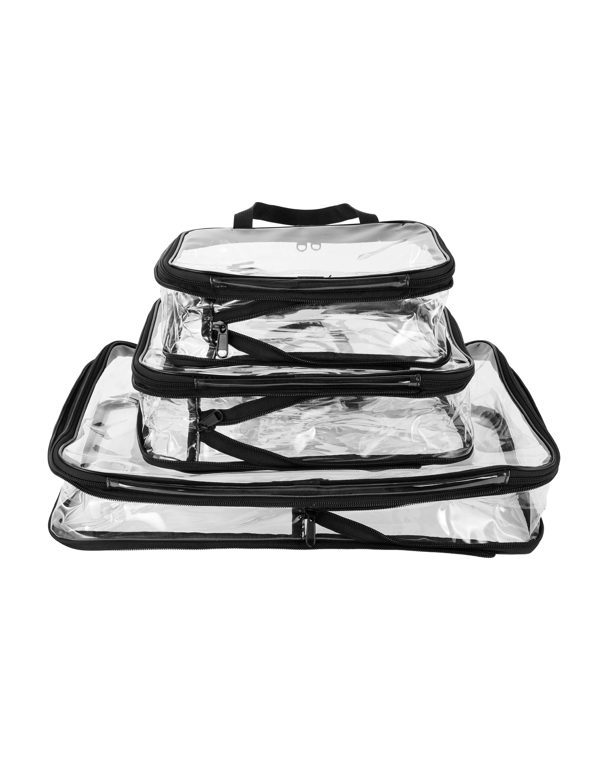 6 3 Piece Clear Compression Packing Cube, 6 of 9