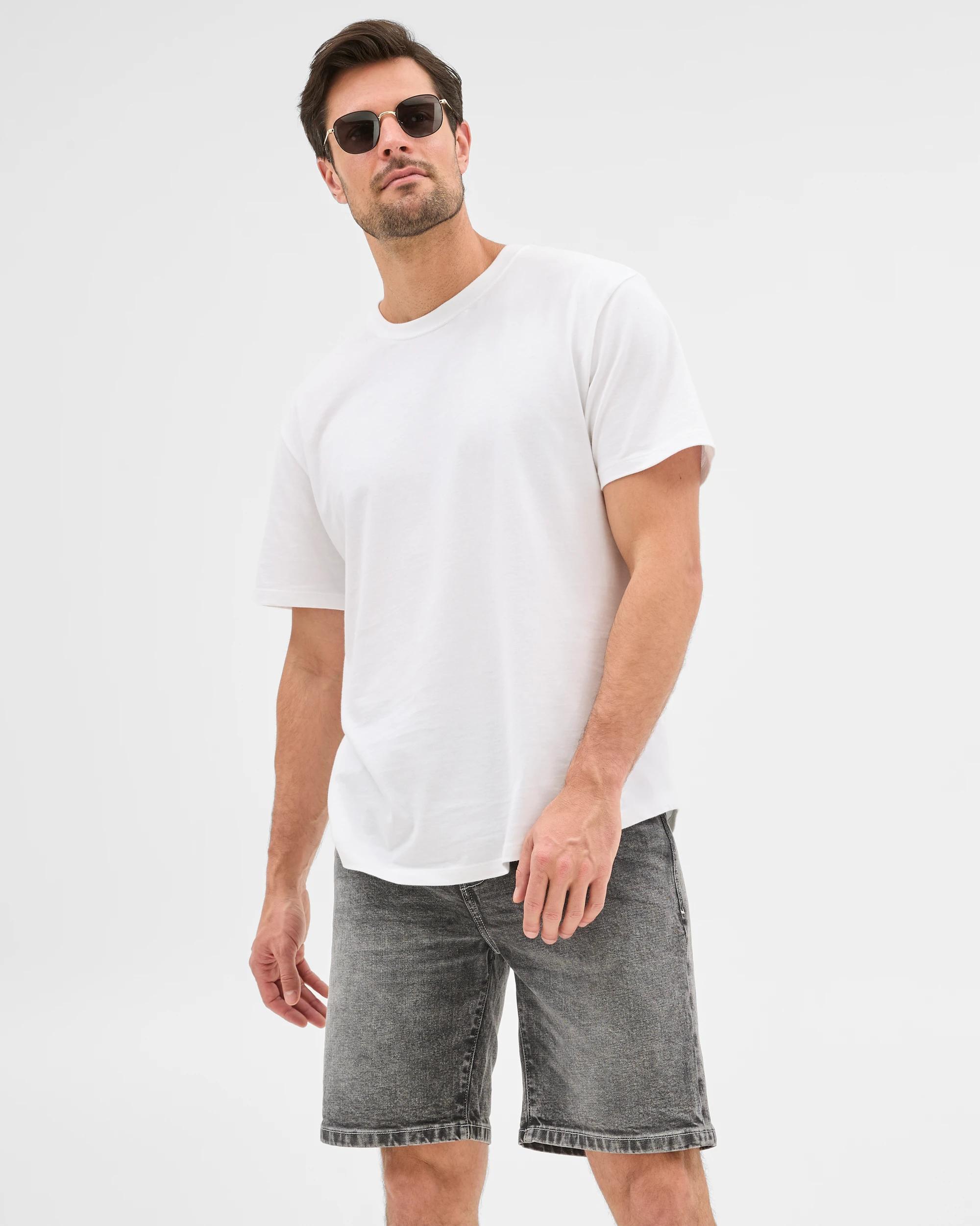 2 Target Denim Shorts FADED BLACK, 2 of 4