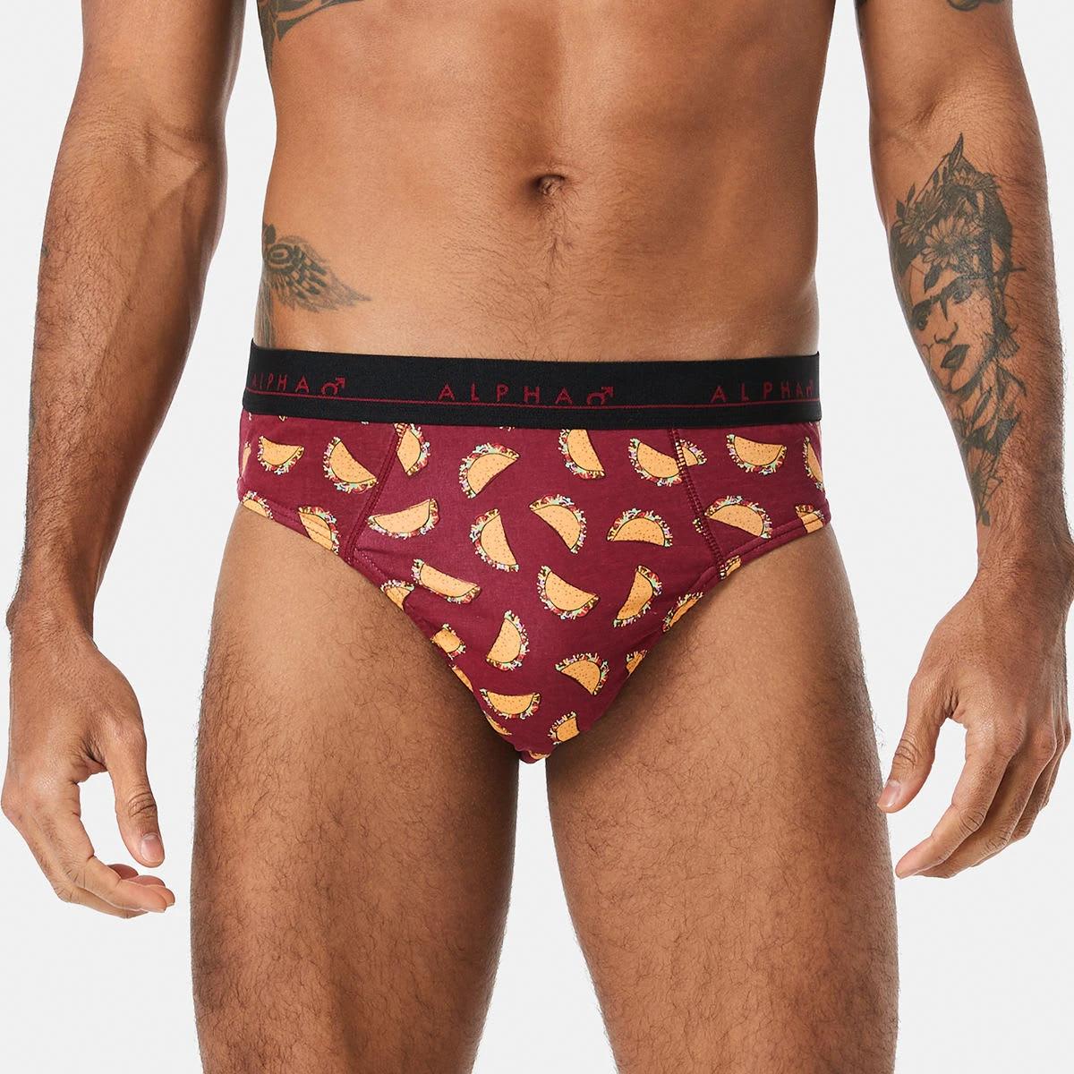 2 5 Pack Printed Briefs Takeaway, 2 of 10