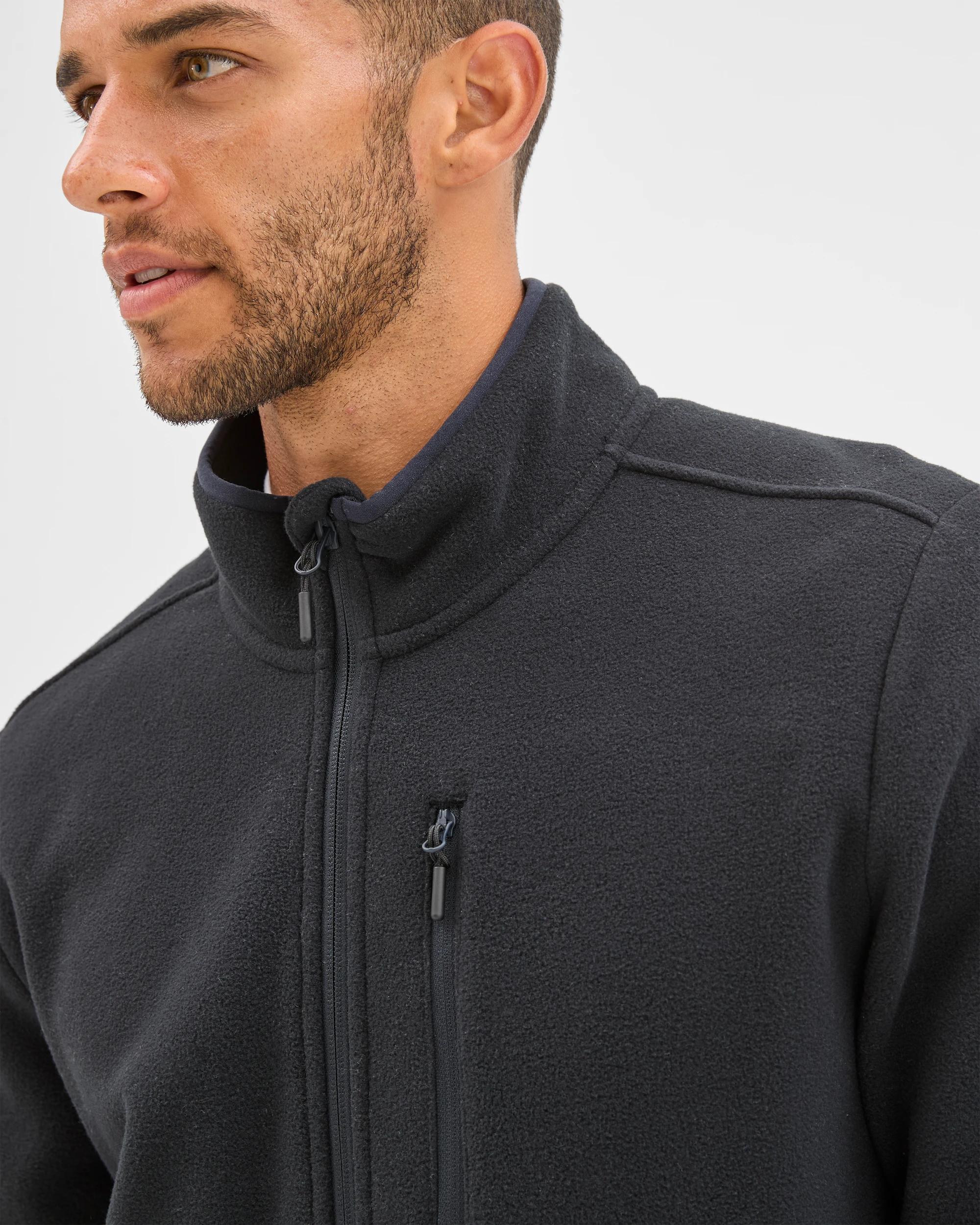 5 Target Active Active Polar Fleece Zip Through Jacket BLACK, 5 of 6