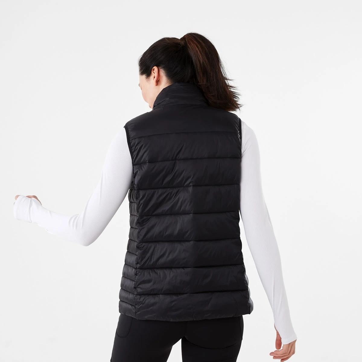4 Active Womens Packable Puffer Vest Black, 4 of 9