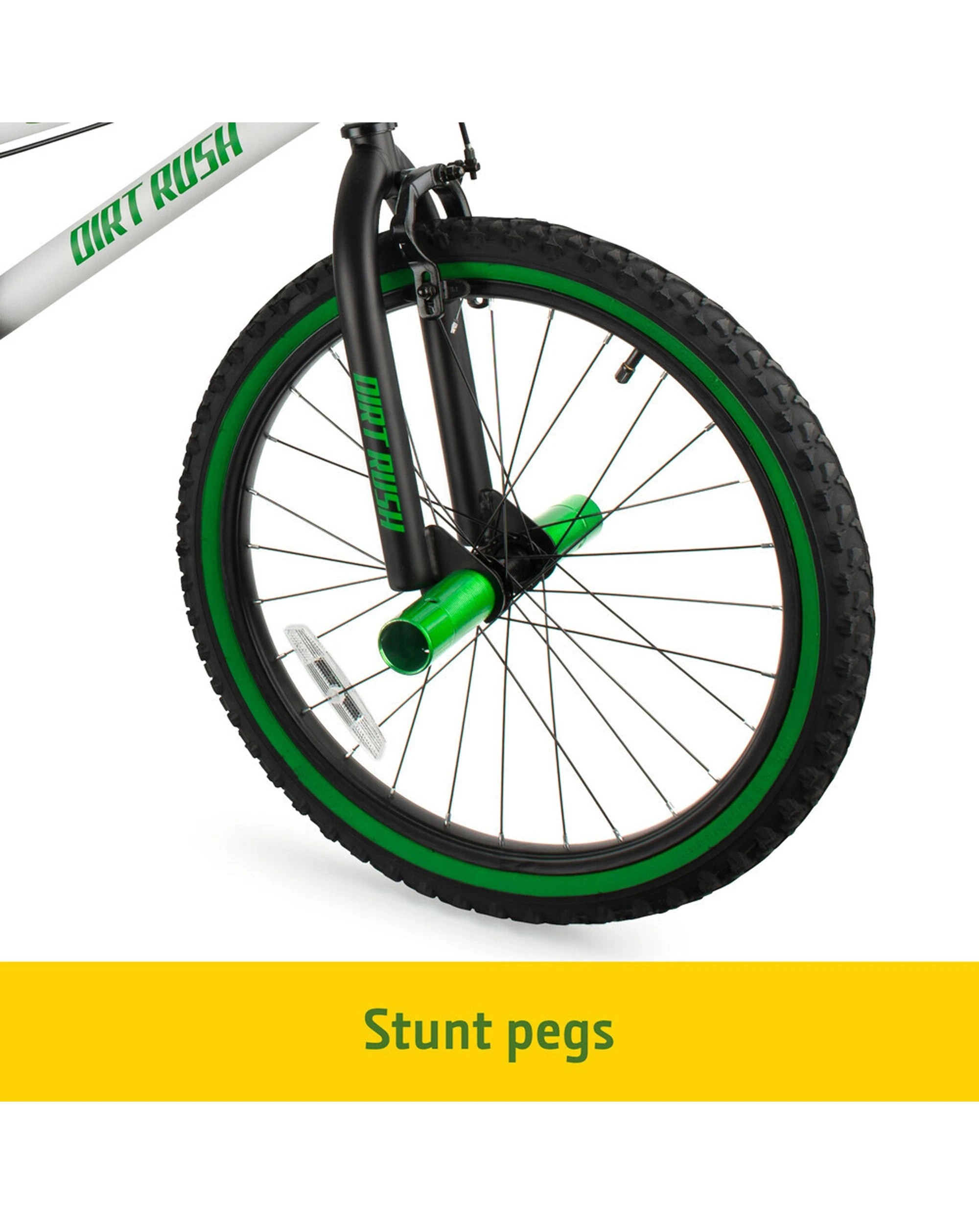 3 John Deere 20''/ Dirt Rush BMX Kids/Childrens Bicycle 50cm - Multi, 3 of 3