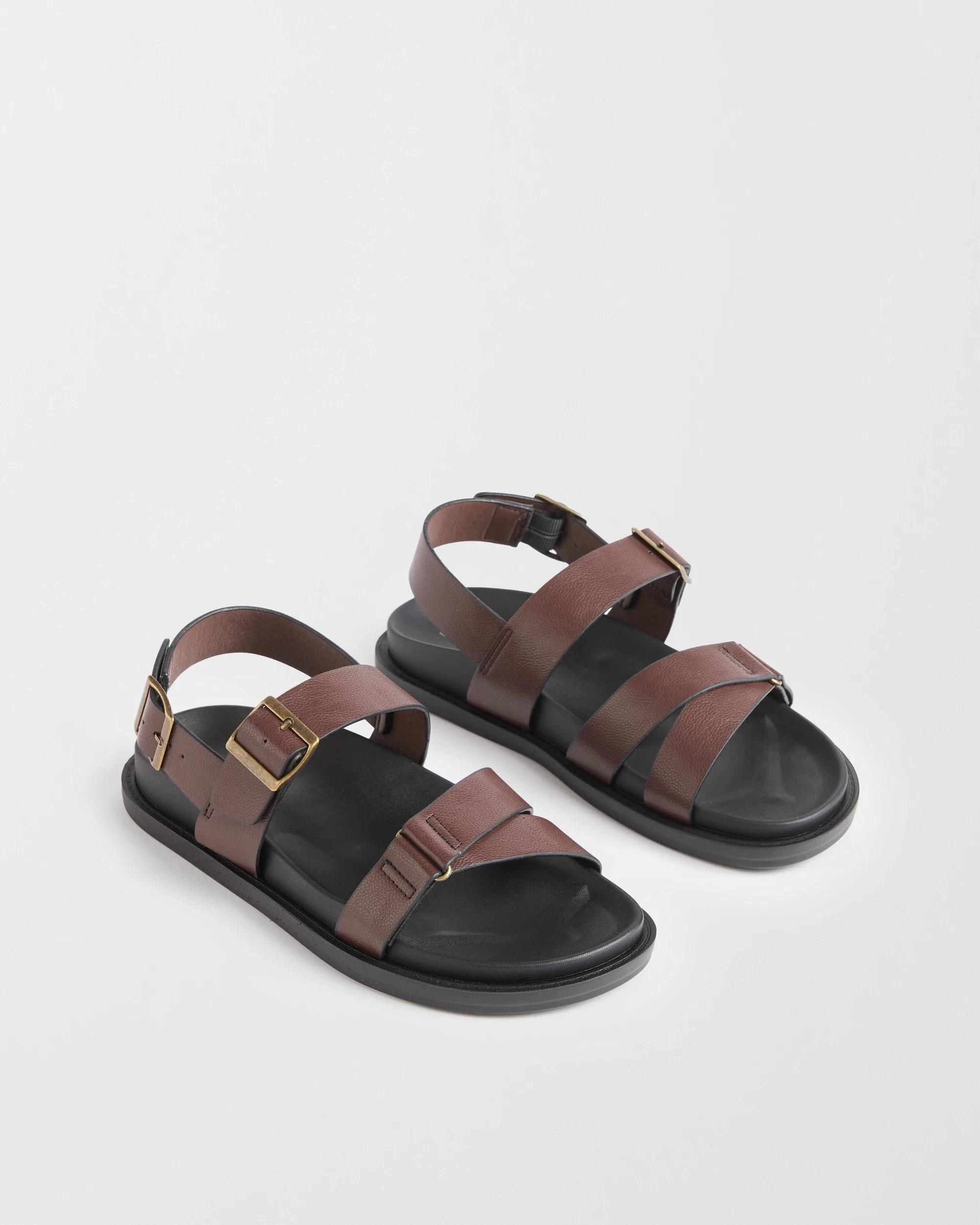 2 Target Mens Smart Slingback Sandal BROWN, 2 of 2