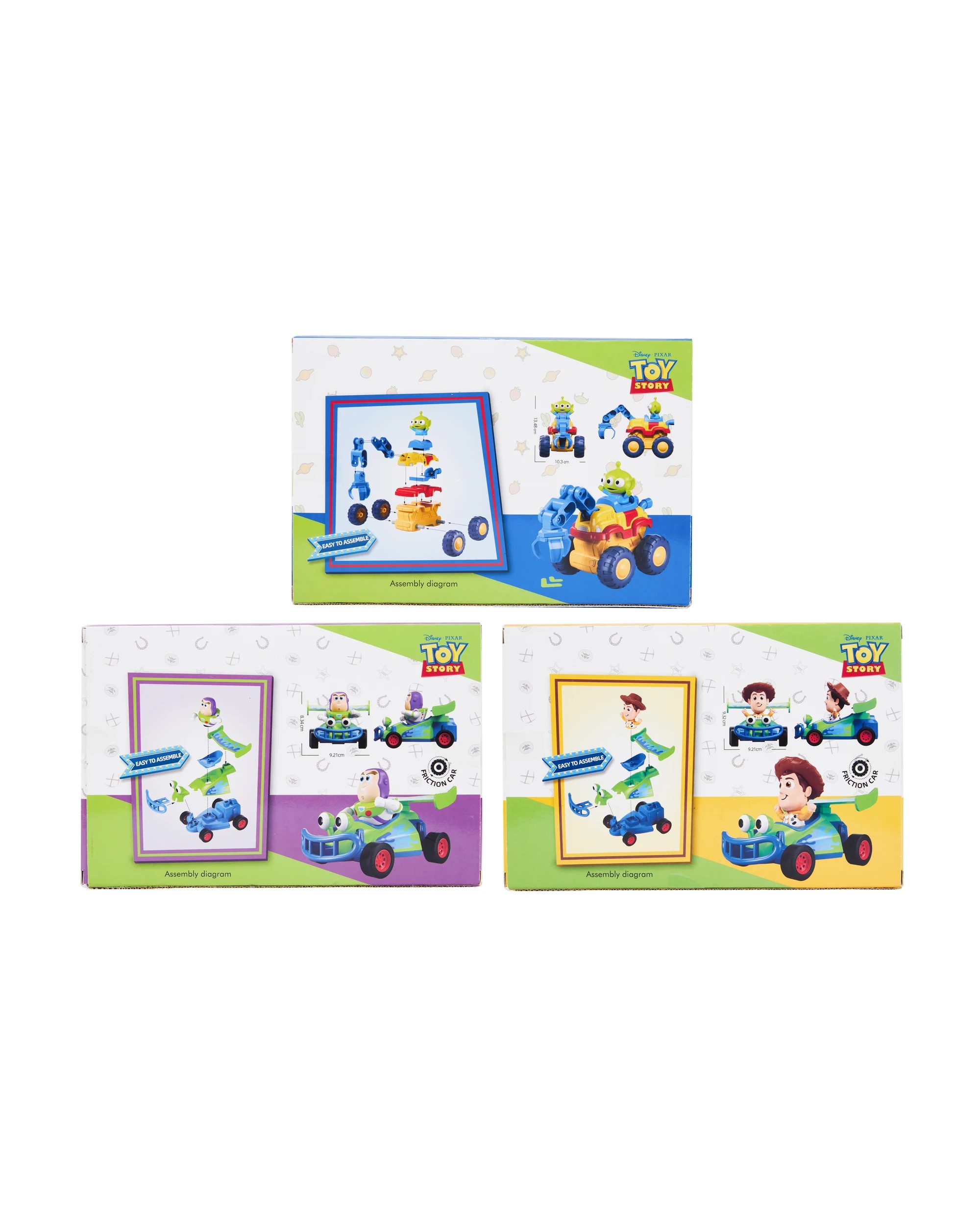 7 Disney Pixar Toy Story Assembly Car Toy - Assorted, 7 of 7