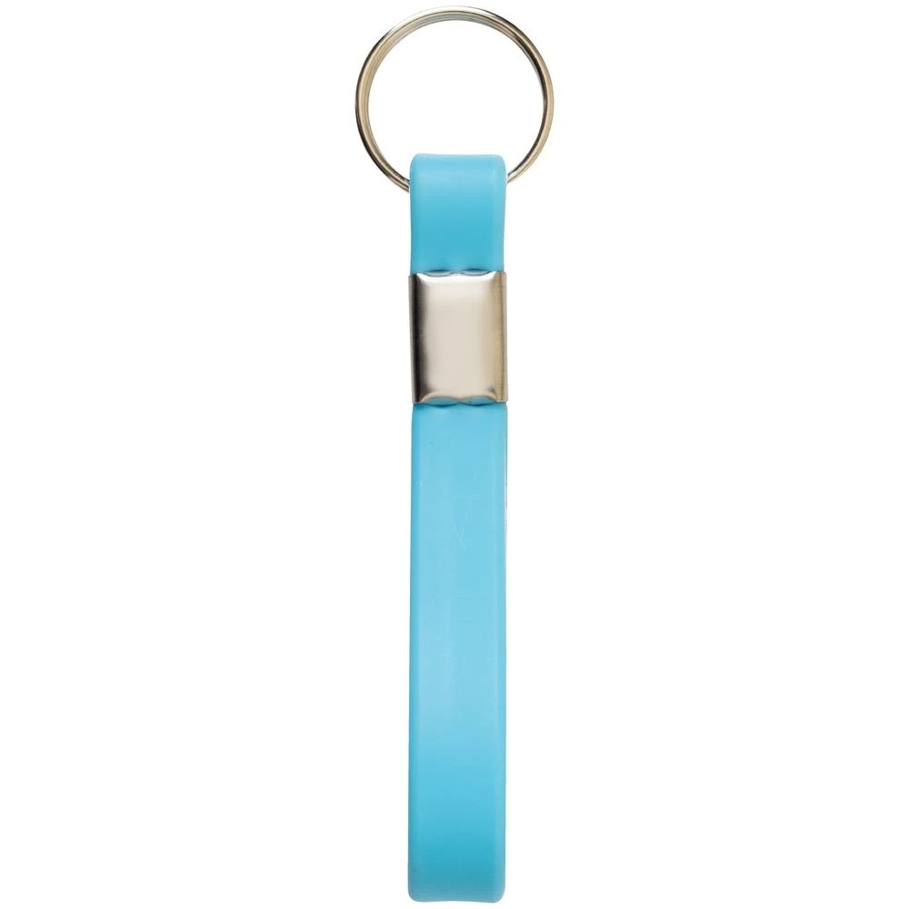 3 J.Burrows Silicone Key Ring Blue, 3 of 3
