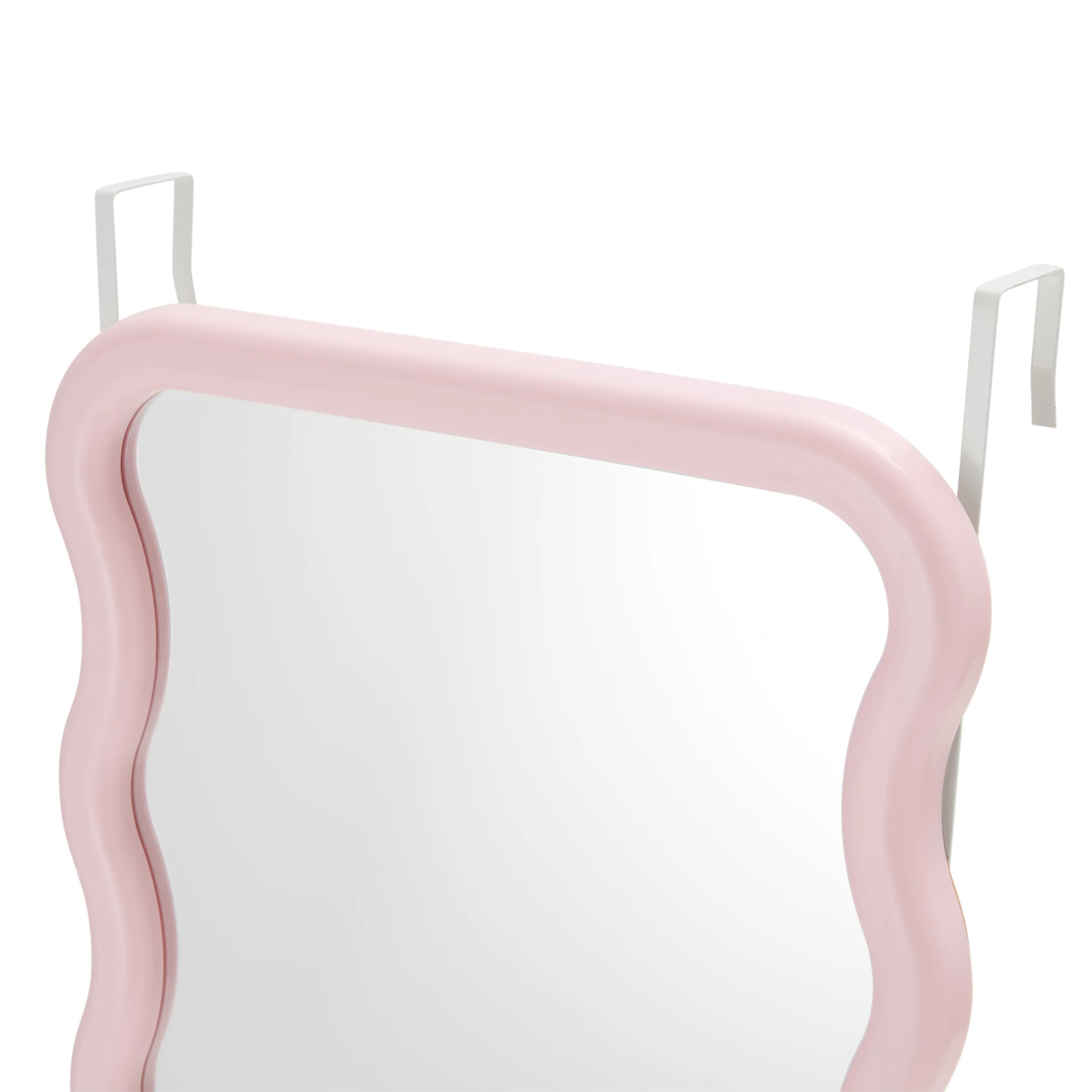 4 Wavy Over the Door Mirror, 4 of 6