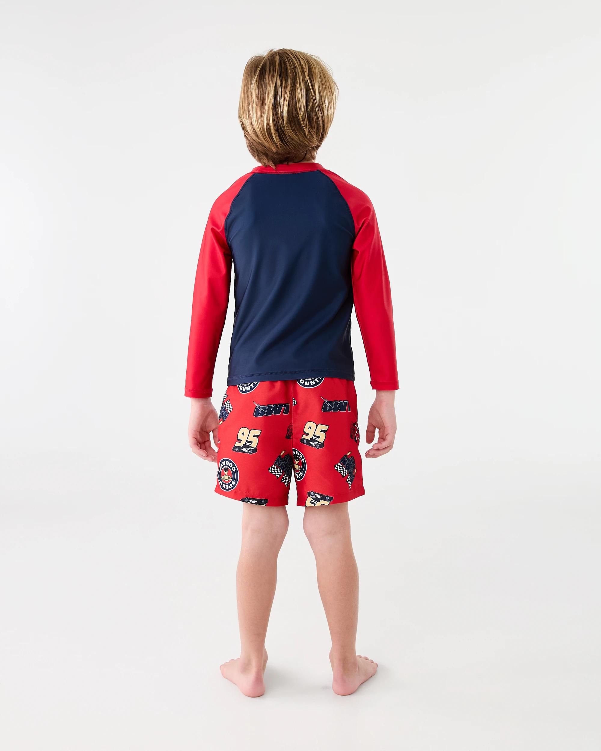 7 Cars License Long Sleeve Rash Vest Cars, 7 of 7