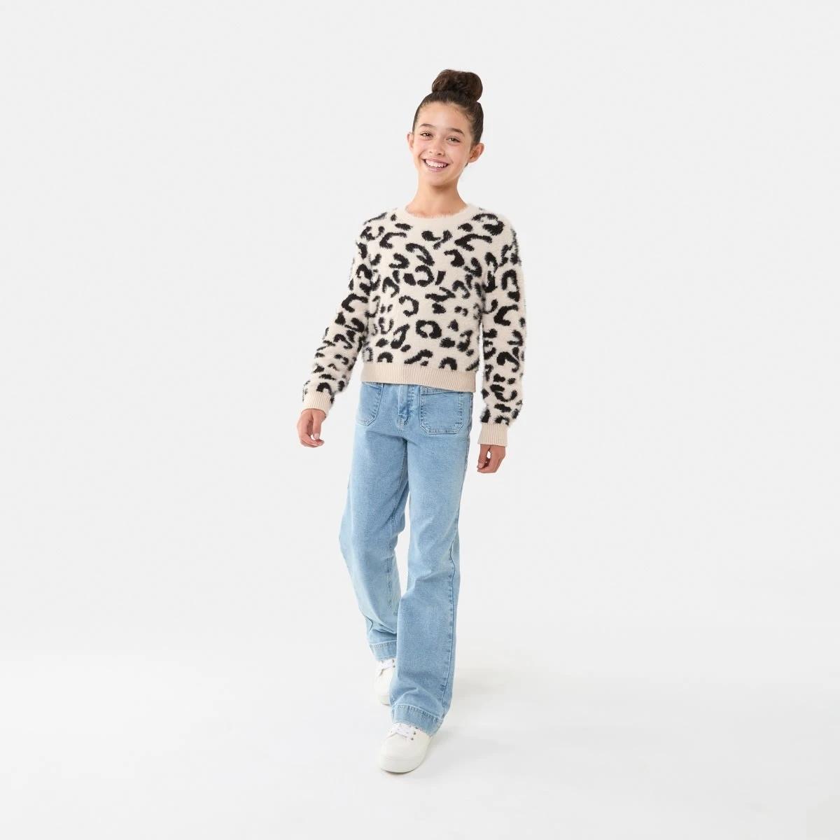 6 Eyelash Knit Jumper Leofluff, 6 of 9