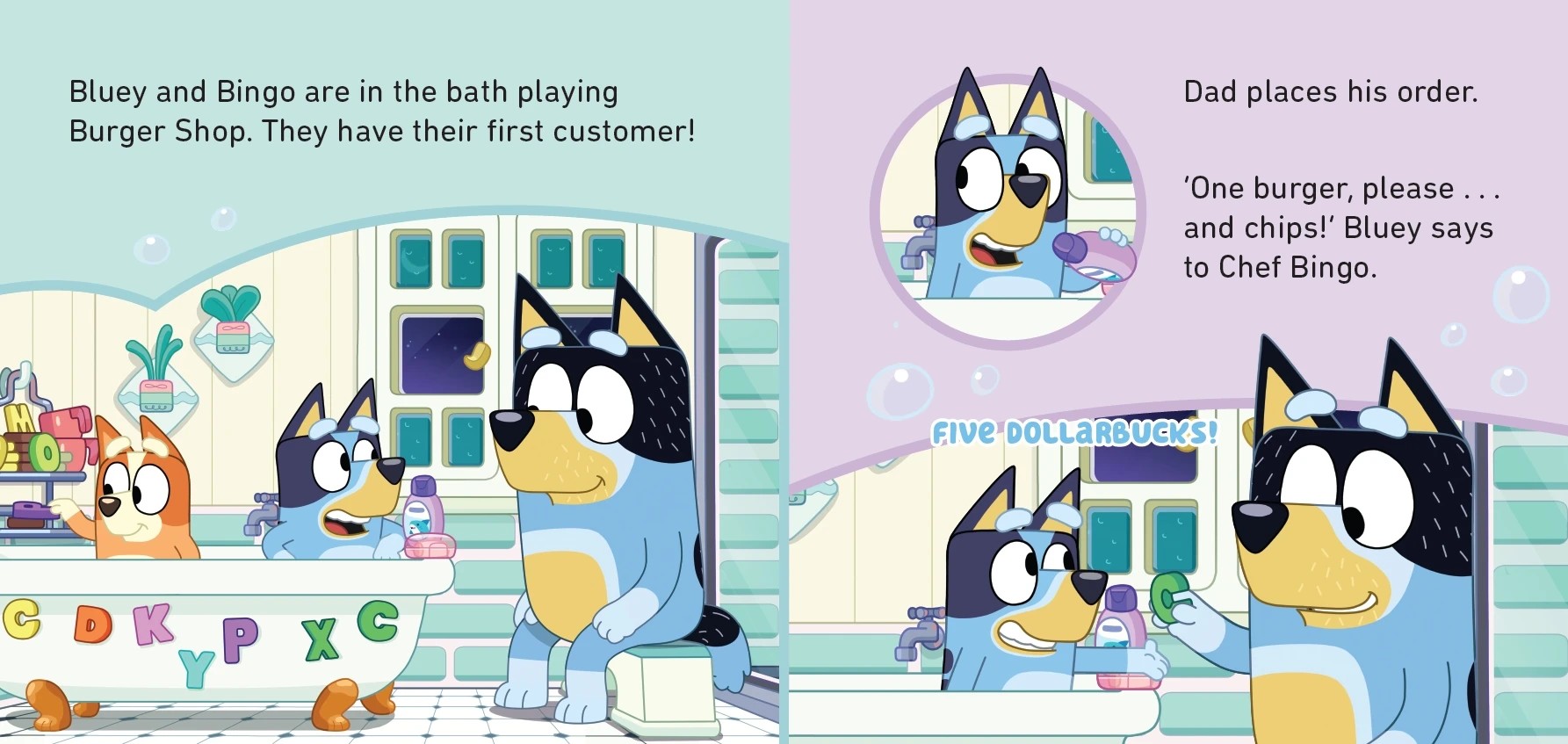 2 Bluey: Bath Book, 2 of 3