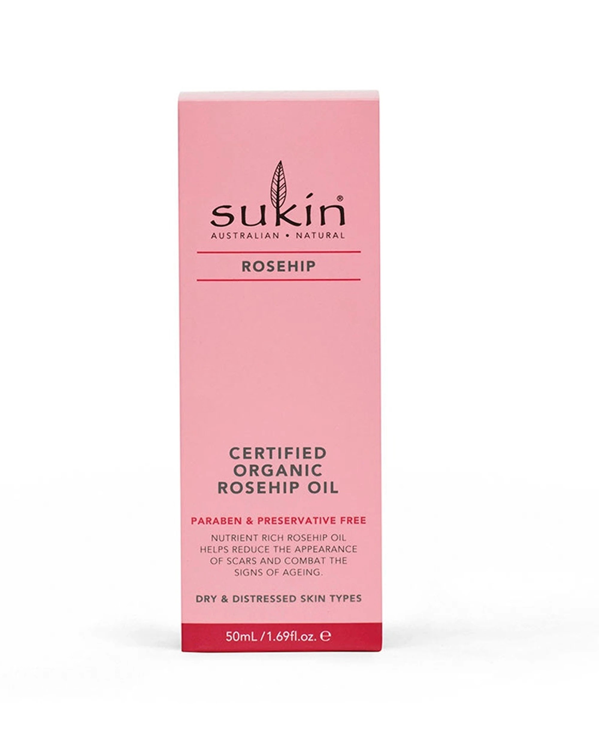 1 Sukin Rosehip Certified Organic Rosehip Oil 50ml, 1 of 1