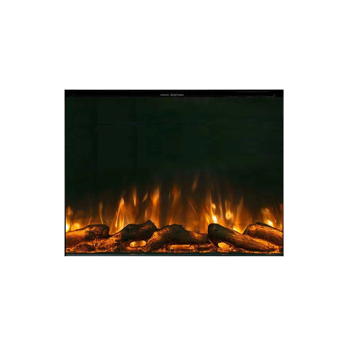 2 Moda Living Aristo 28 inch Electric Fireplace - Frameless - Black, 2 of 10