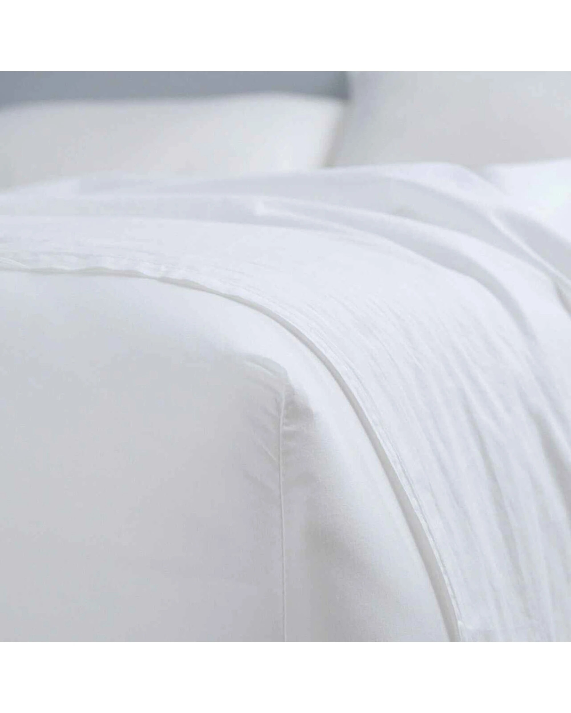 3 Canningvale Vintage Softwash 100 Percent Cotton Sheet Set - King Single Bed - White, 3 of 3