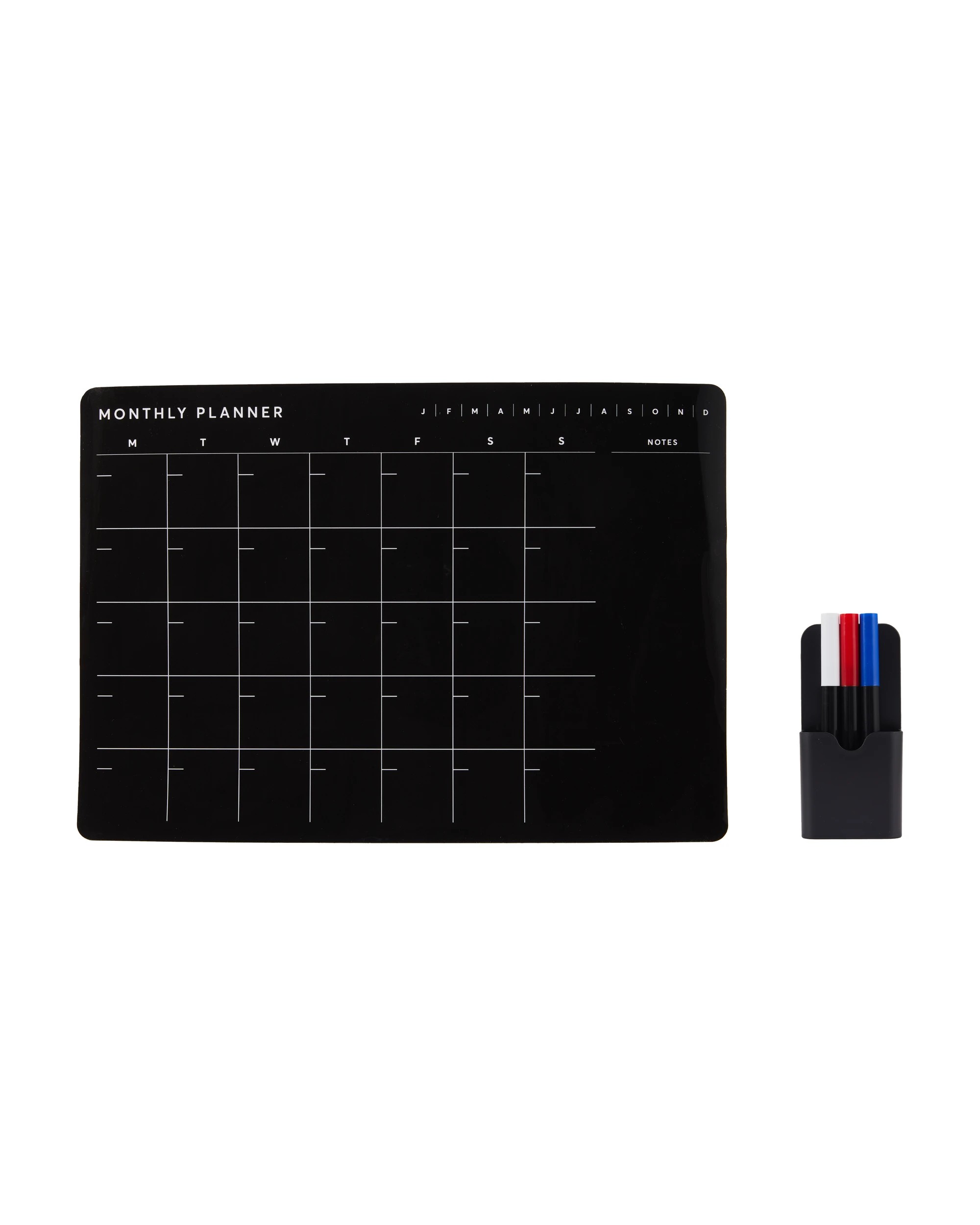 1 Monthly Magnetic Planner - Black 29.7cm x 42cm, 1 of 4
