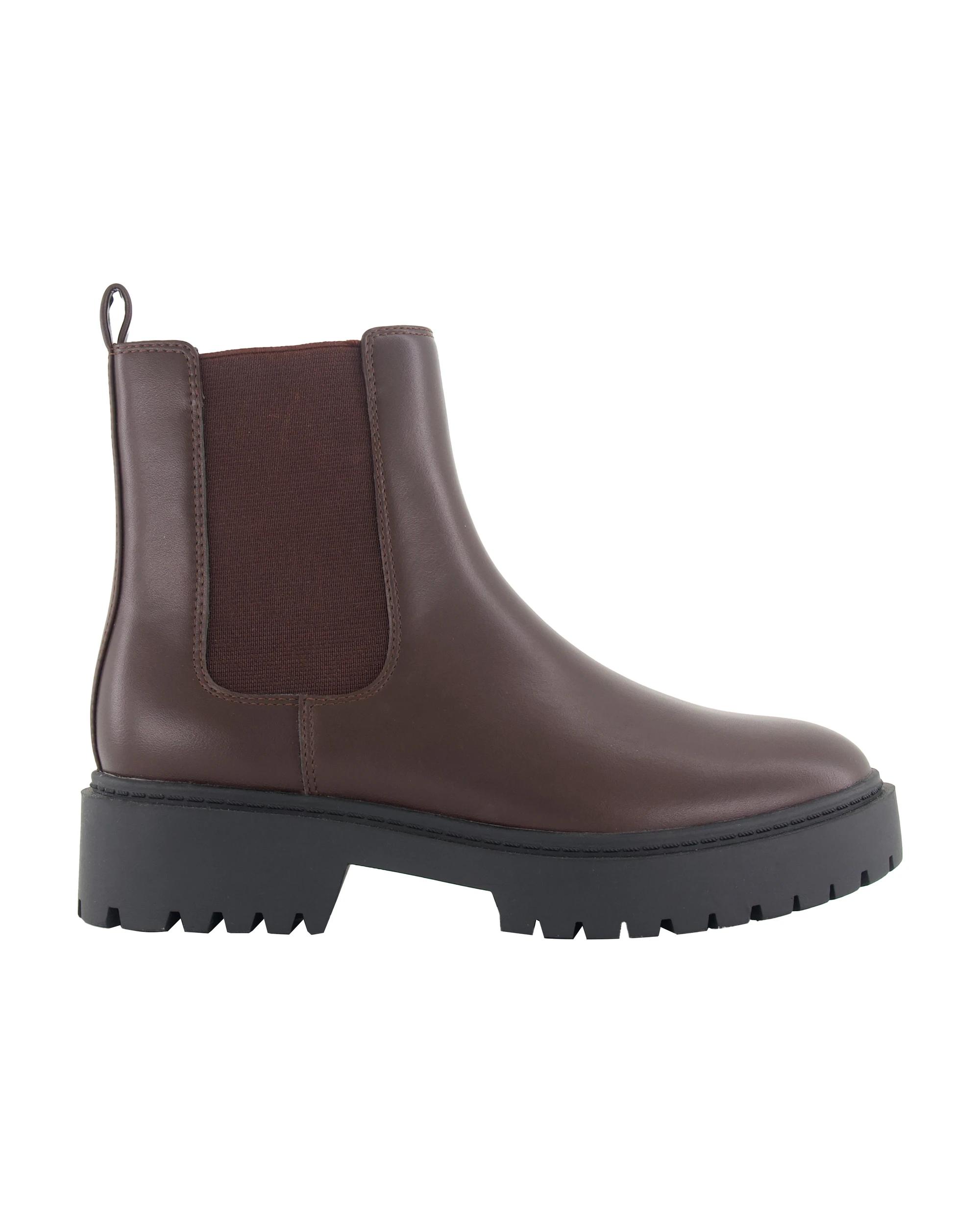 1 Chunky Chelsea Boots Chocolate, 1 of 4