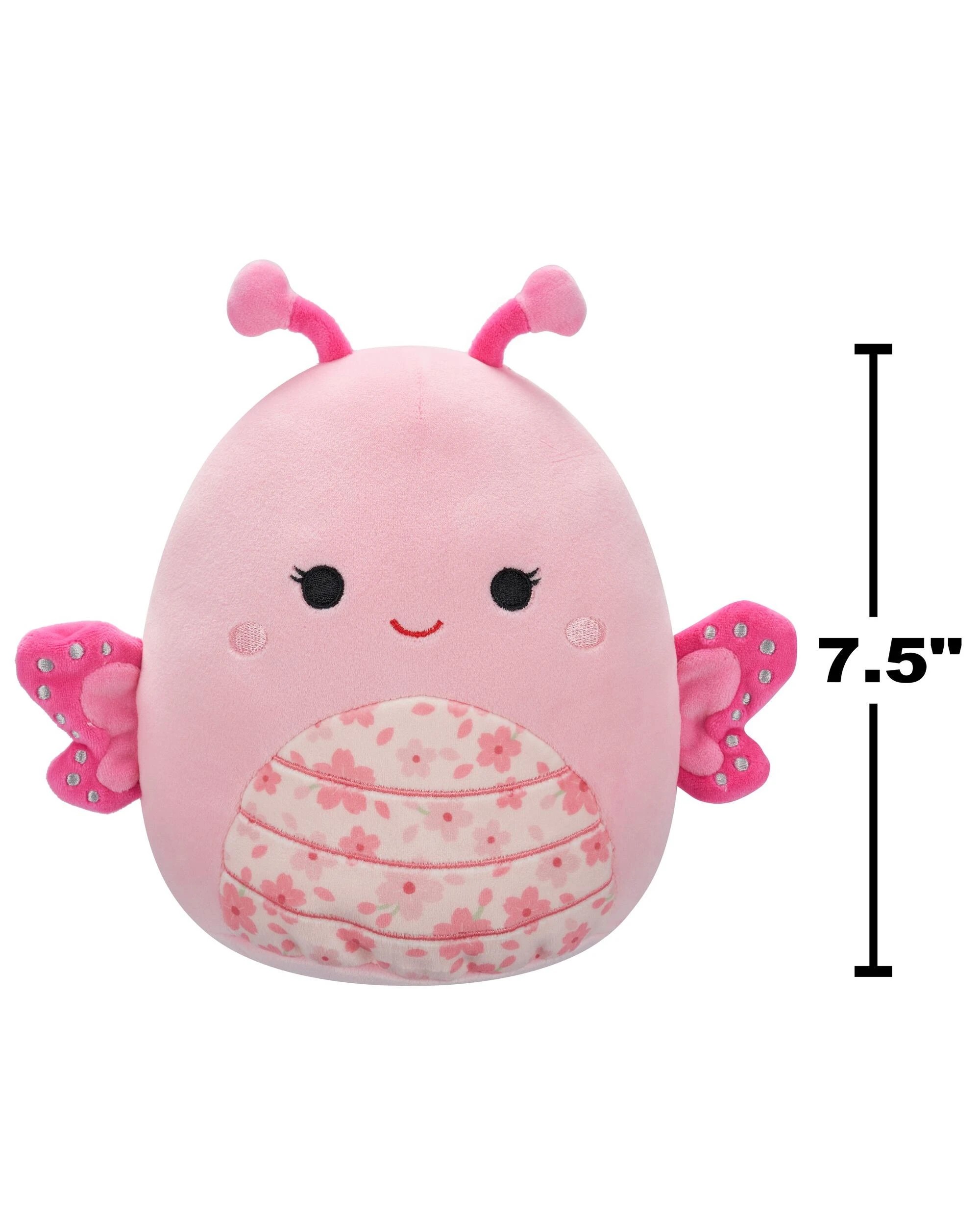 5 Squishmallows Mogo the Butterfly 7.5 inch Plush - Pink, 5 of 6
