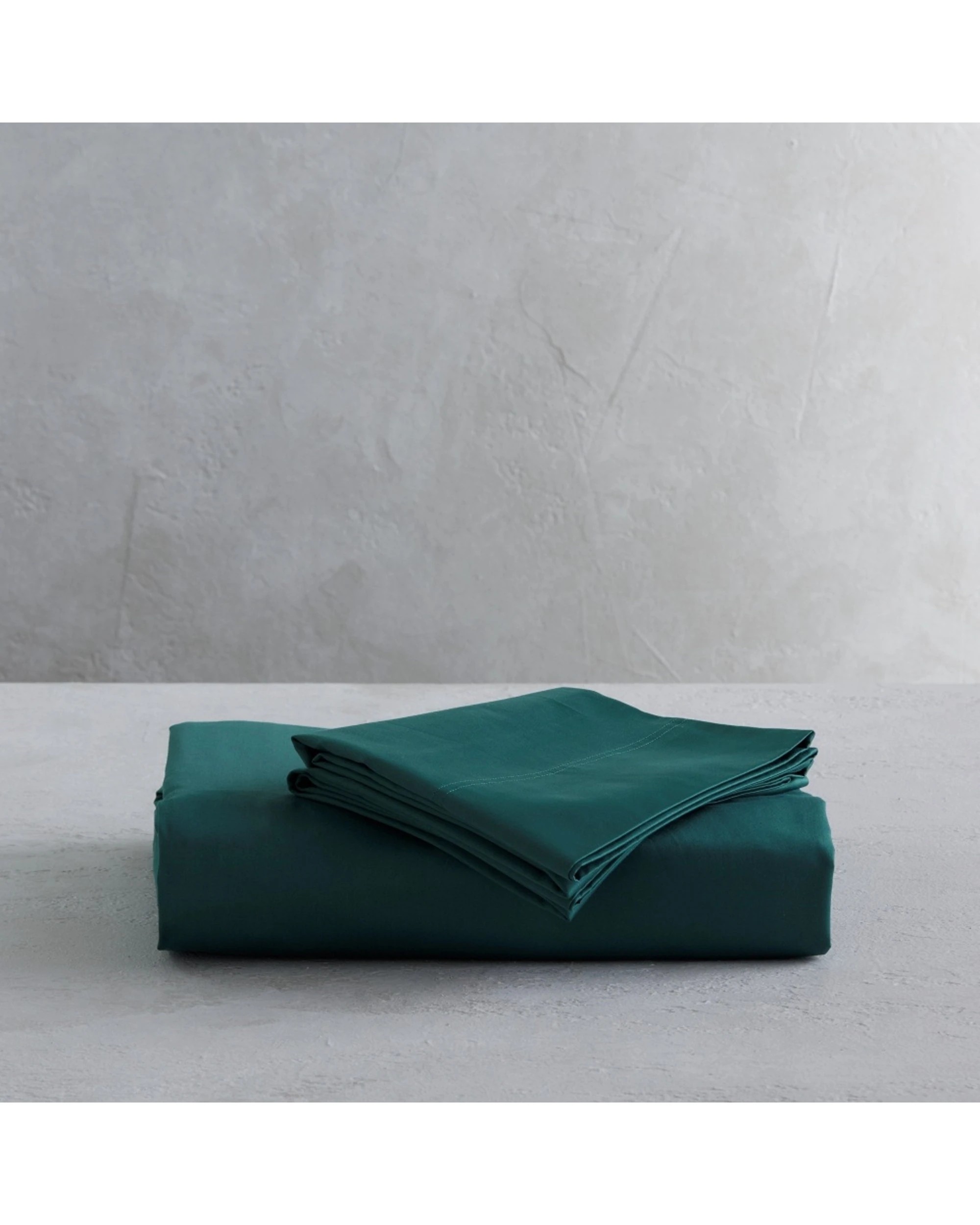 4 Bedding Co Quilt Cover Set 1200TC Egyptian Cotton Emerald - Double Bed - Green, 4 of 6