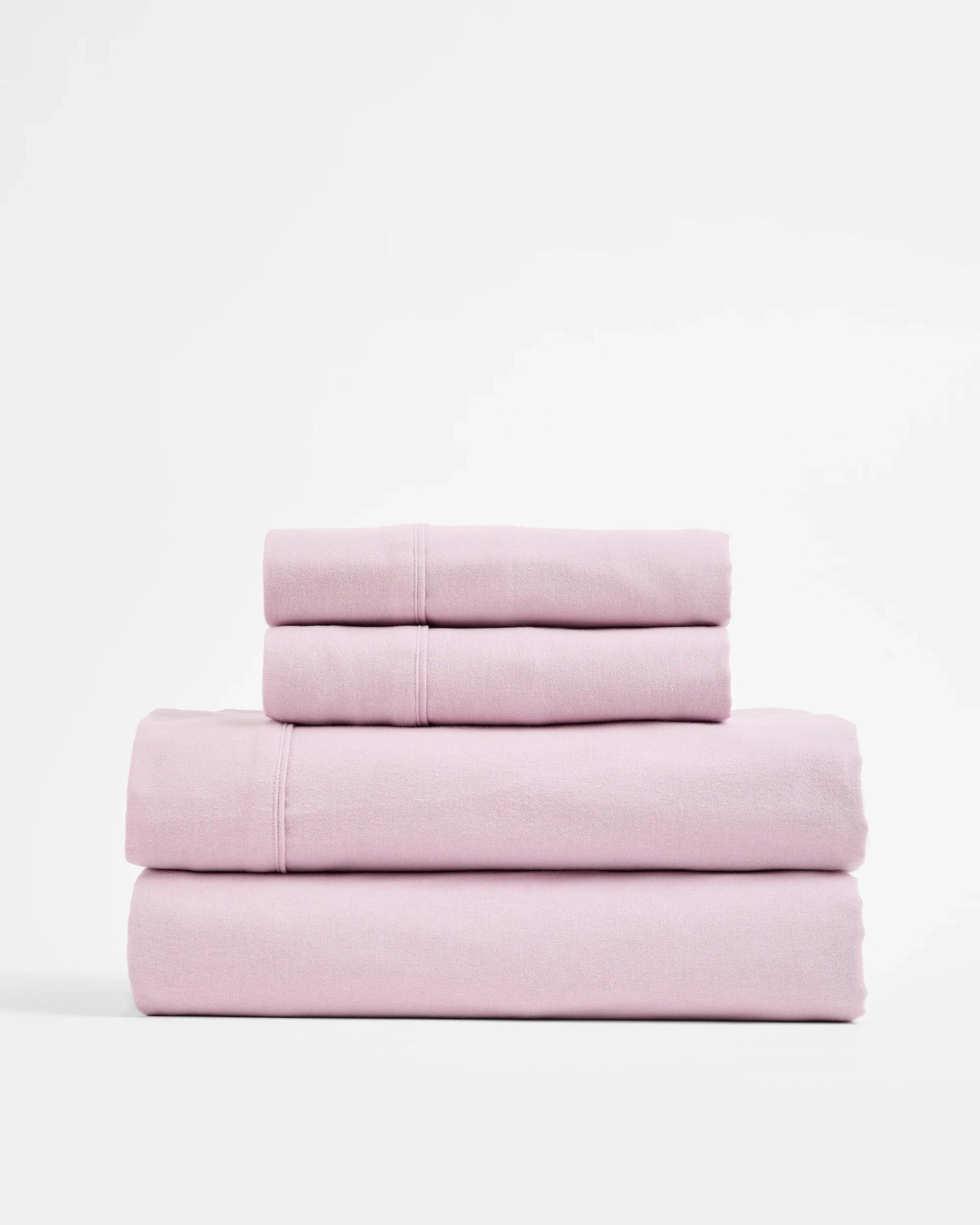 4 Target Kai Flannelette Sheet Set - King Single Bed - Pink, 4 of 4