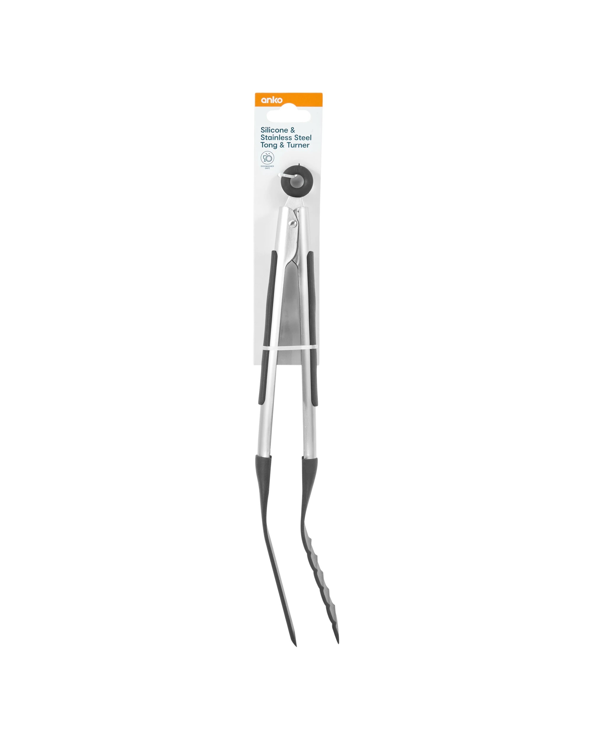 4 Silicone and Stainless Steel Tong and Turner, 4 of 4