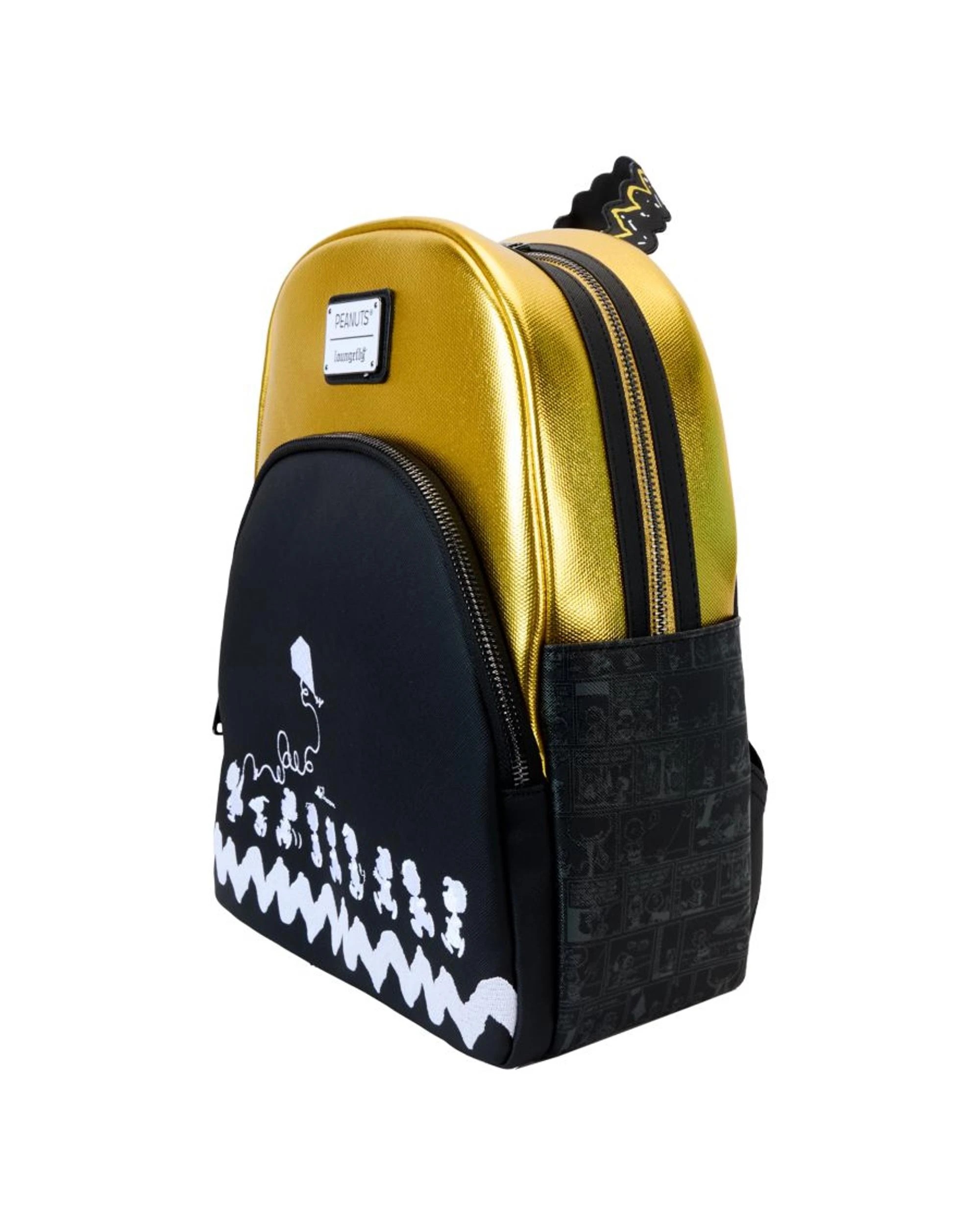2 Loungefly Peanuts 75th Anniversary Mini Backpack 10 inch Faux Leather Mini Backpack - Multi, 2 of 6