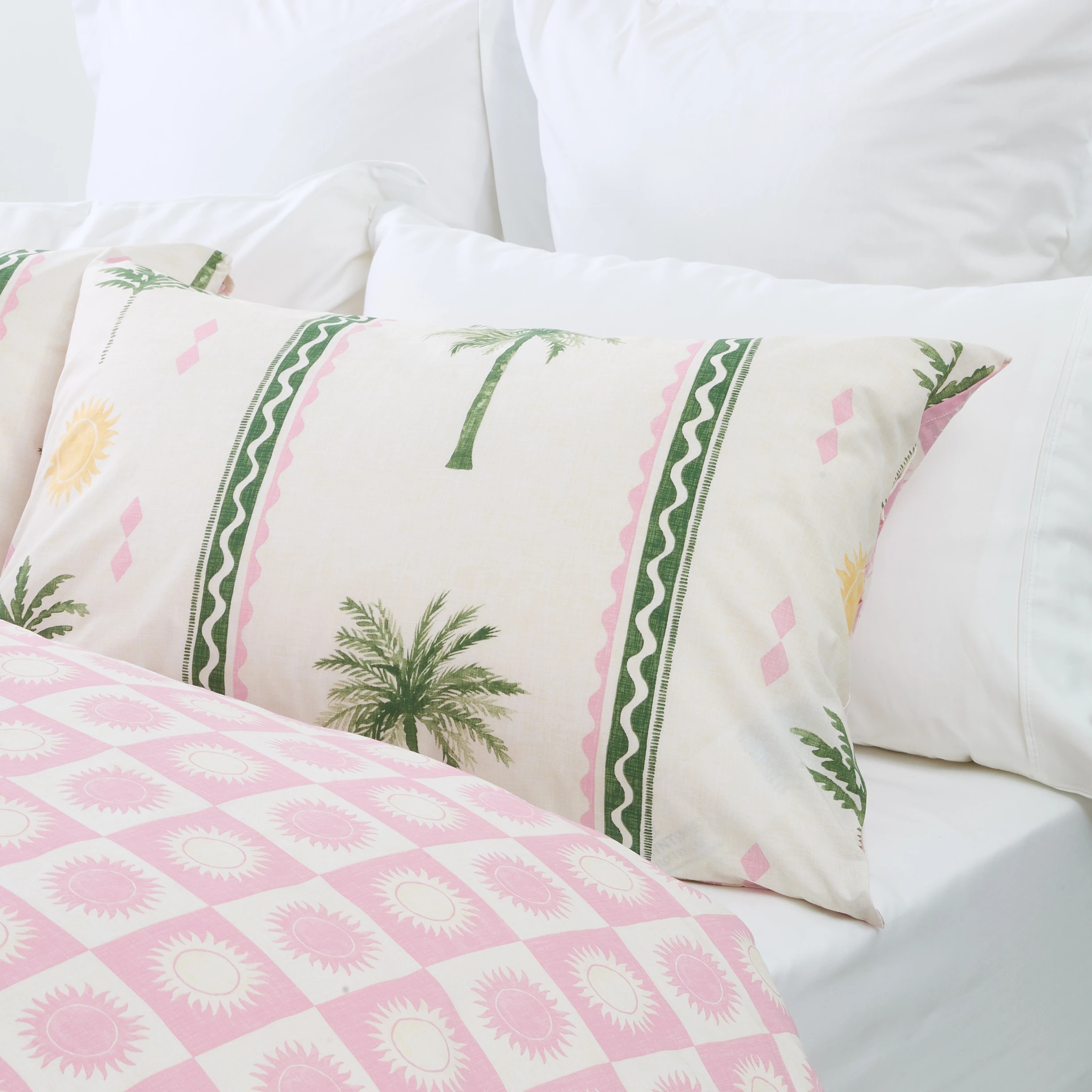 3 Alani Cotton Rich Reversible Quilt Cover Set - Queen Bed, 3 of 8