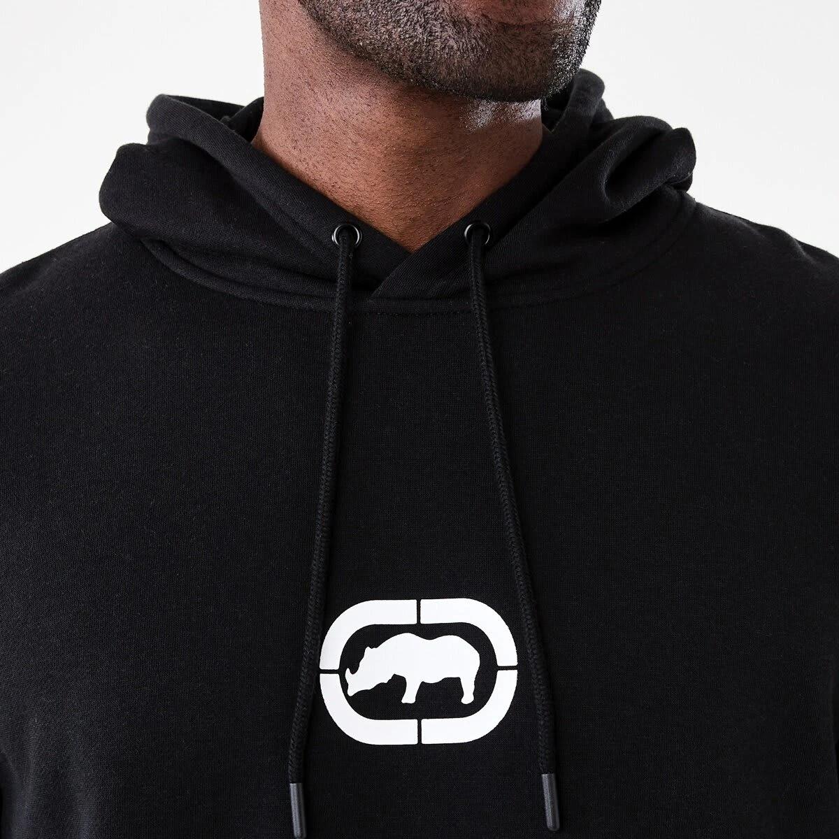 5 Ecko License Panelled Hoodie Black, 5 of 8