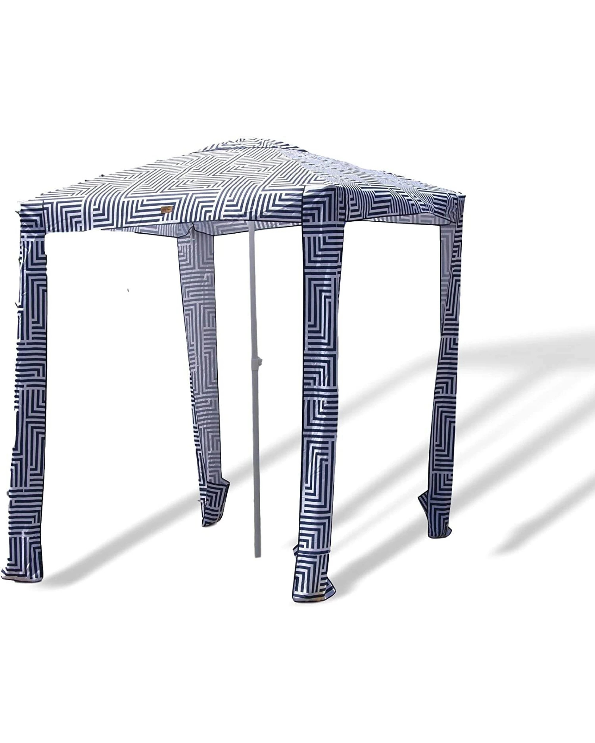 2 BR Home Portable Beach Cabana Tent with UPF50 Sun Protection and Carry Bag, 2 of 7