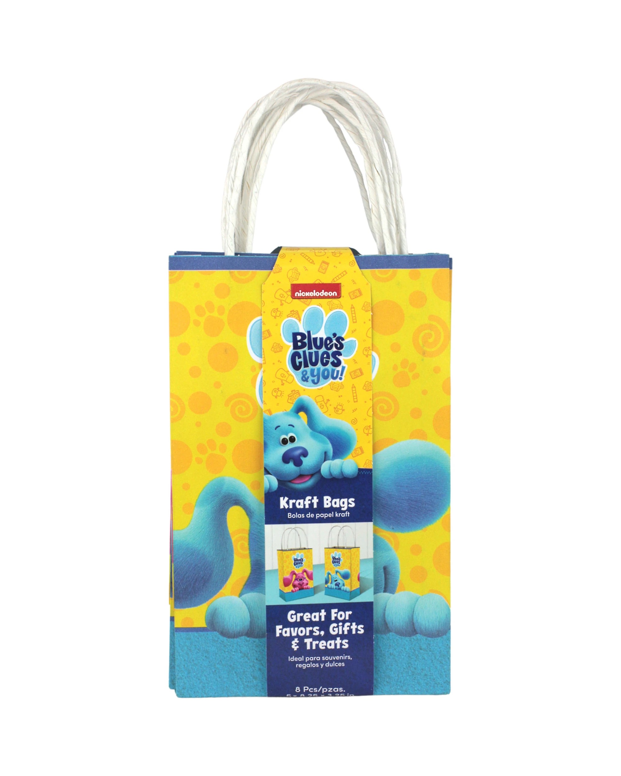 3 Amscan Inc. Blue's Clues Paper Gift Bags 21cm Pack of 8 - Multi, 3 of 3