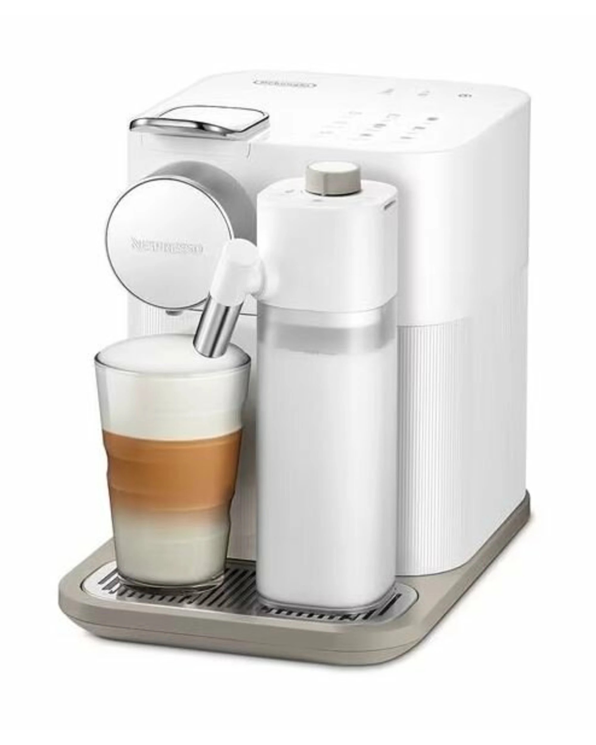 1 De'Longhi Gran Lattissima Automatic Nespresso Coffee Machine White, 1 of 4