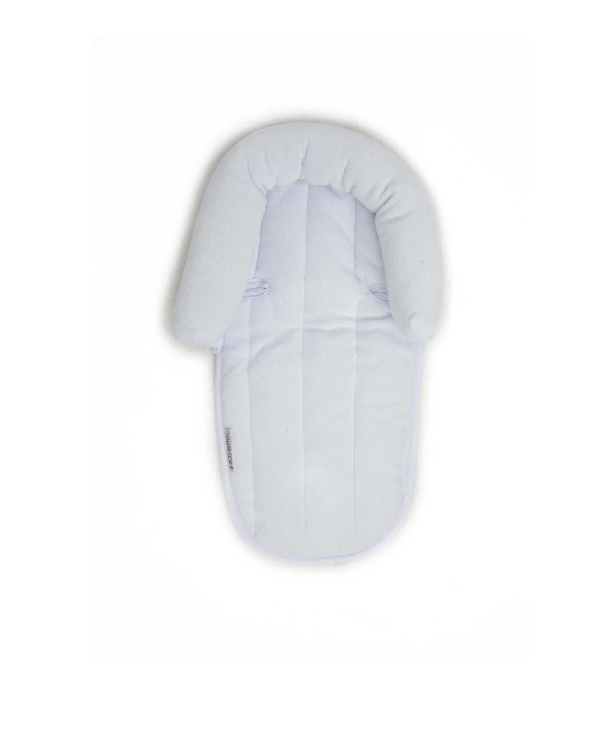 1 Playette Preemie Head Support Extra Small Quilted Padding Newborn - White, 1 of 1