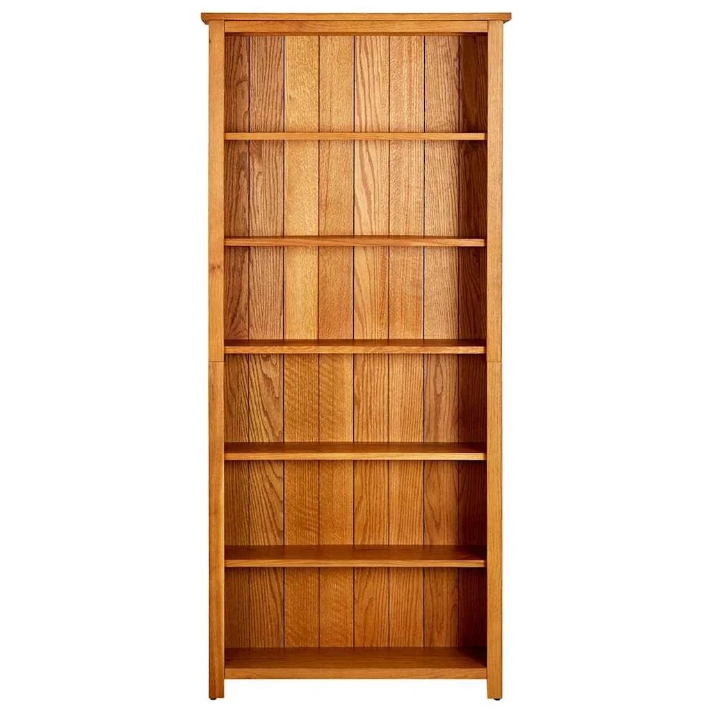 2 Vidaxl 6-tier Bookcase Solid Wood - Brown, 2 of 8