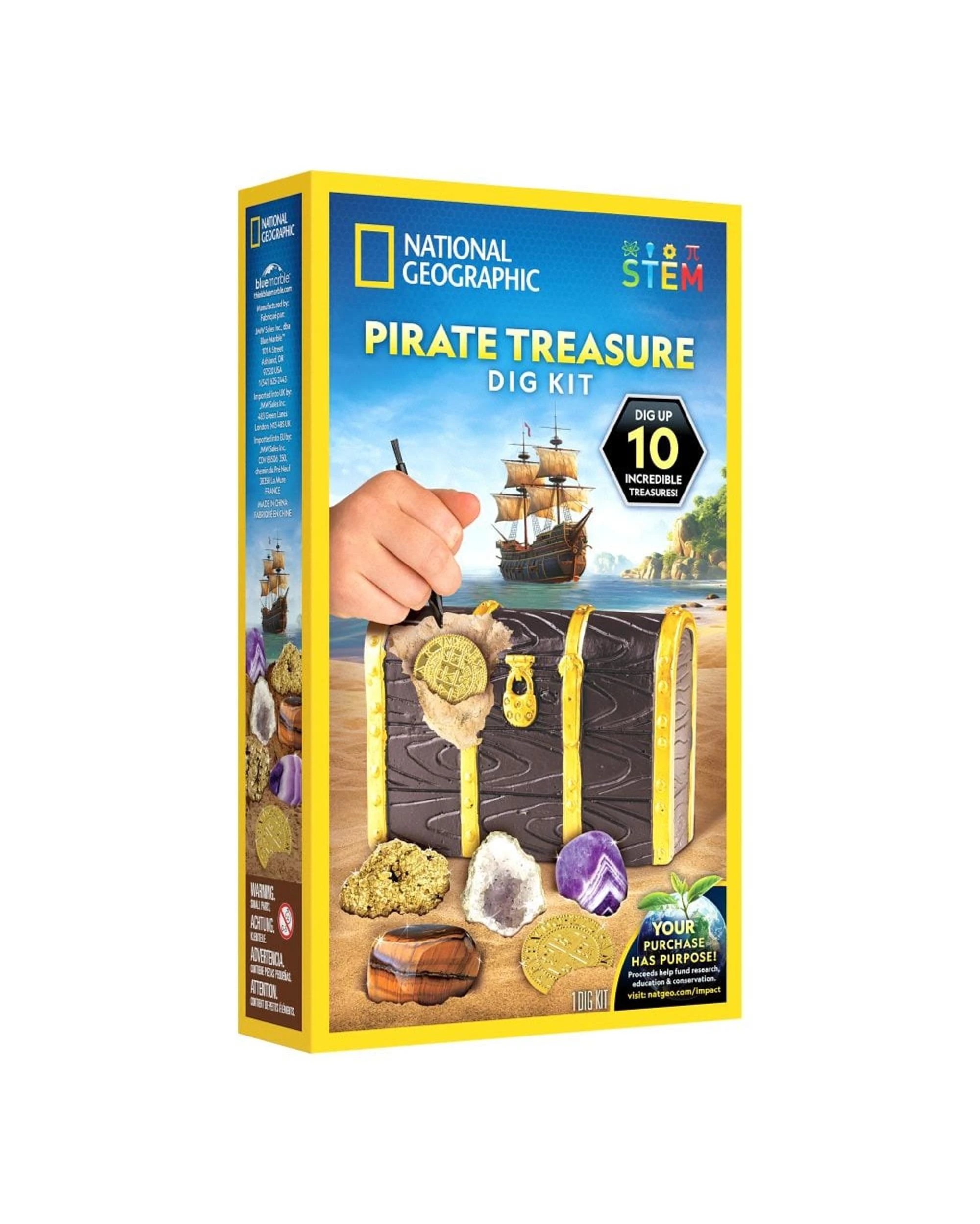 1 National Geographic Pirate Treasure Dig Kit, 1 of 3