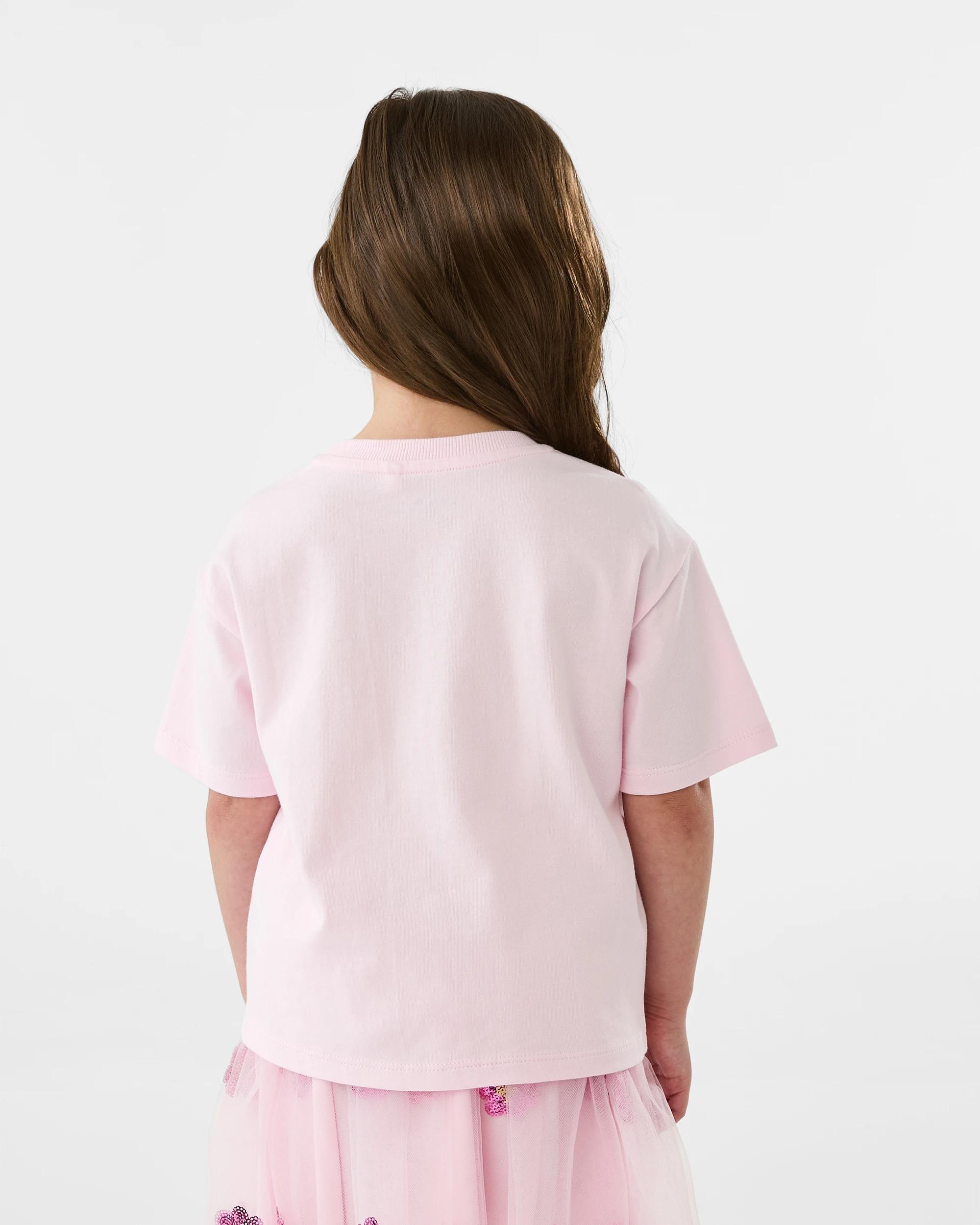 2 Short Sleeve Embellished T-shirt Pnk Uncrn, 2 of 7