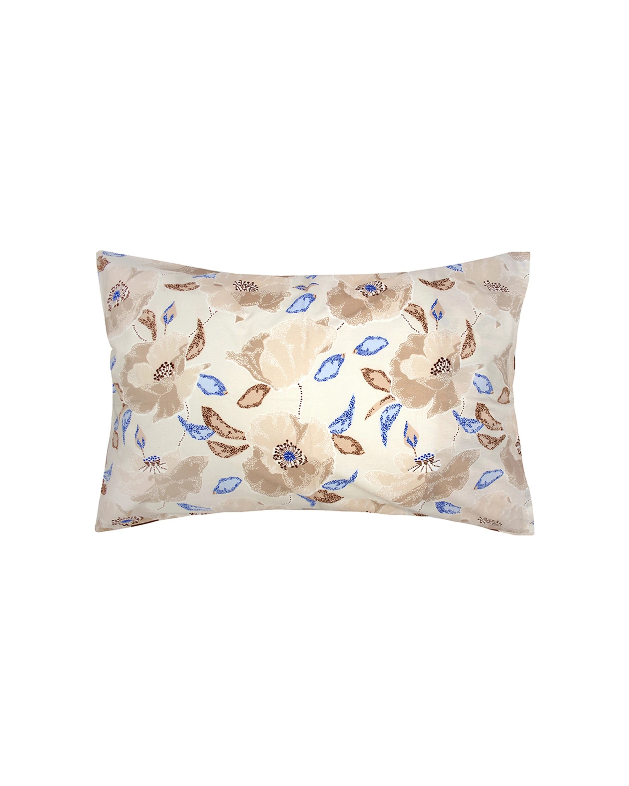 3 Bambury Faith Cotton Floral Reversible Print Quilt Cover Set - Queen Bed - Brown, 3 of 6