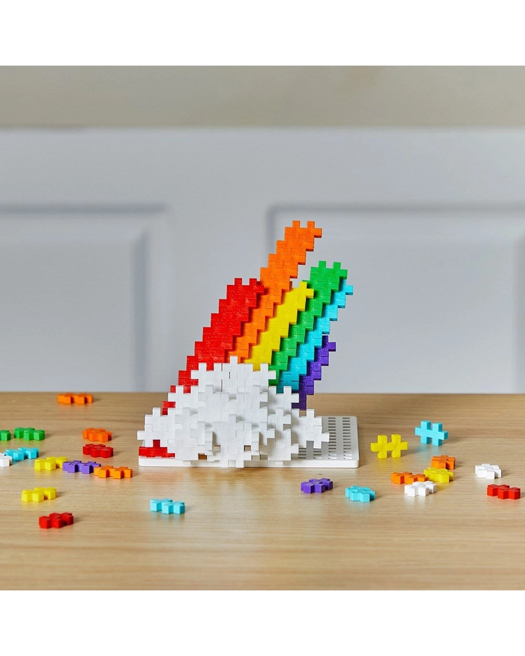 Plus-Plus 240pc Rainbow Color Mix Tube Building Blocks STEM Kids Toy ...