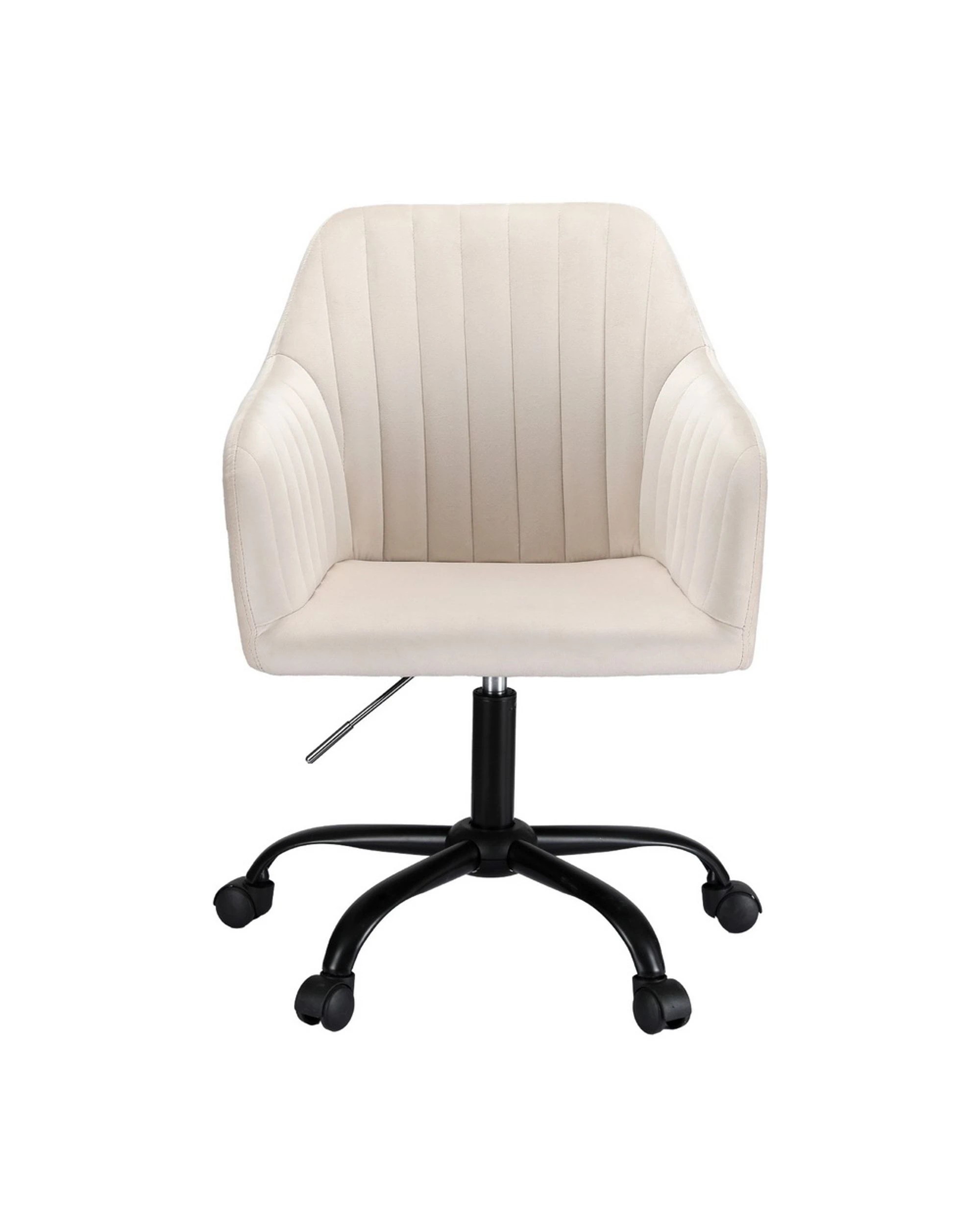 2 Artiss Office Chair Velvet Seat
 - White, 2 of 2
