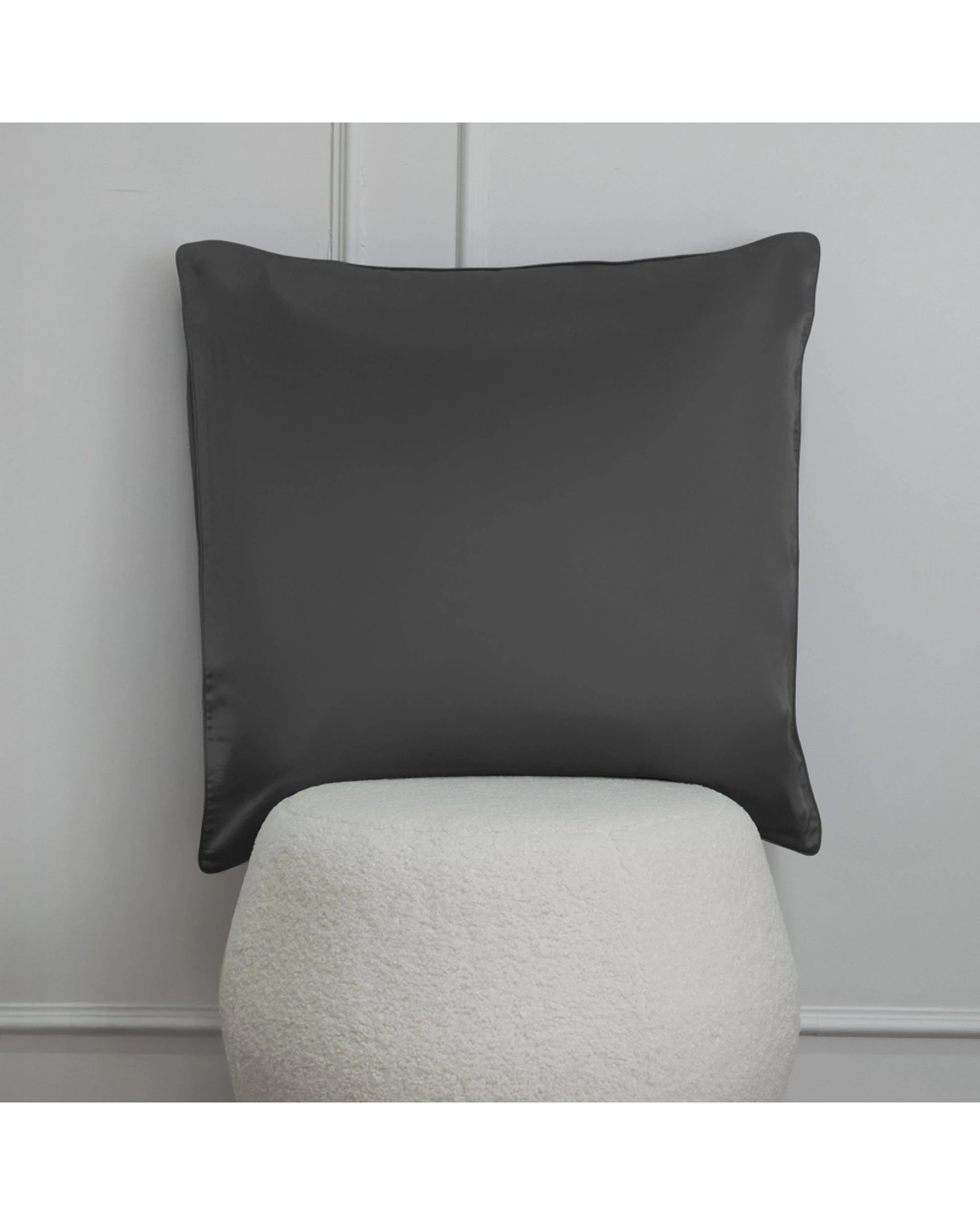 3 Bedding co Pillow Case 100% Mulberry Silk 22 Momme European Dark - One Size - Grey, 3 of 6