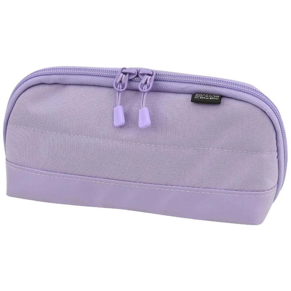 1 Smart Fit 1-Zip Wide Open Pencil Case Purple, 1 of 10