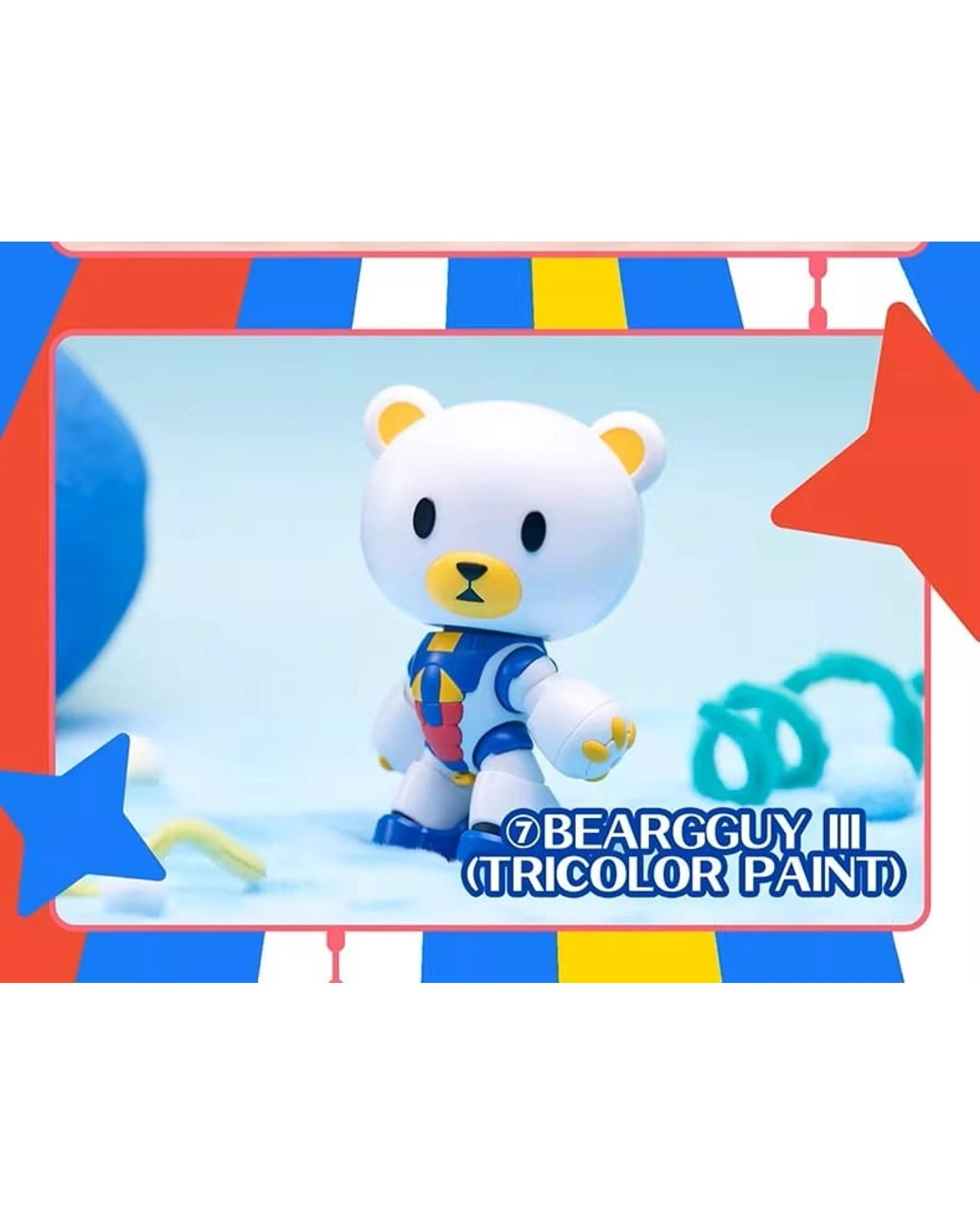 8 Bandai PLABAKO Mobile Suit Gundam Beargguy Family Blind Box, 8 of 9