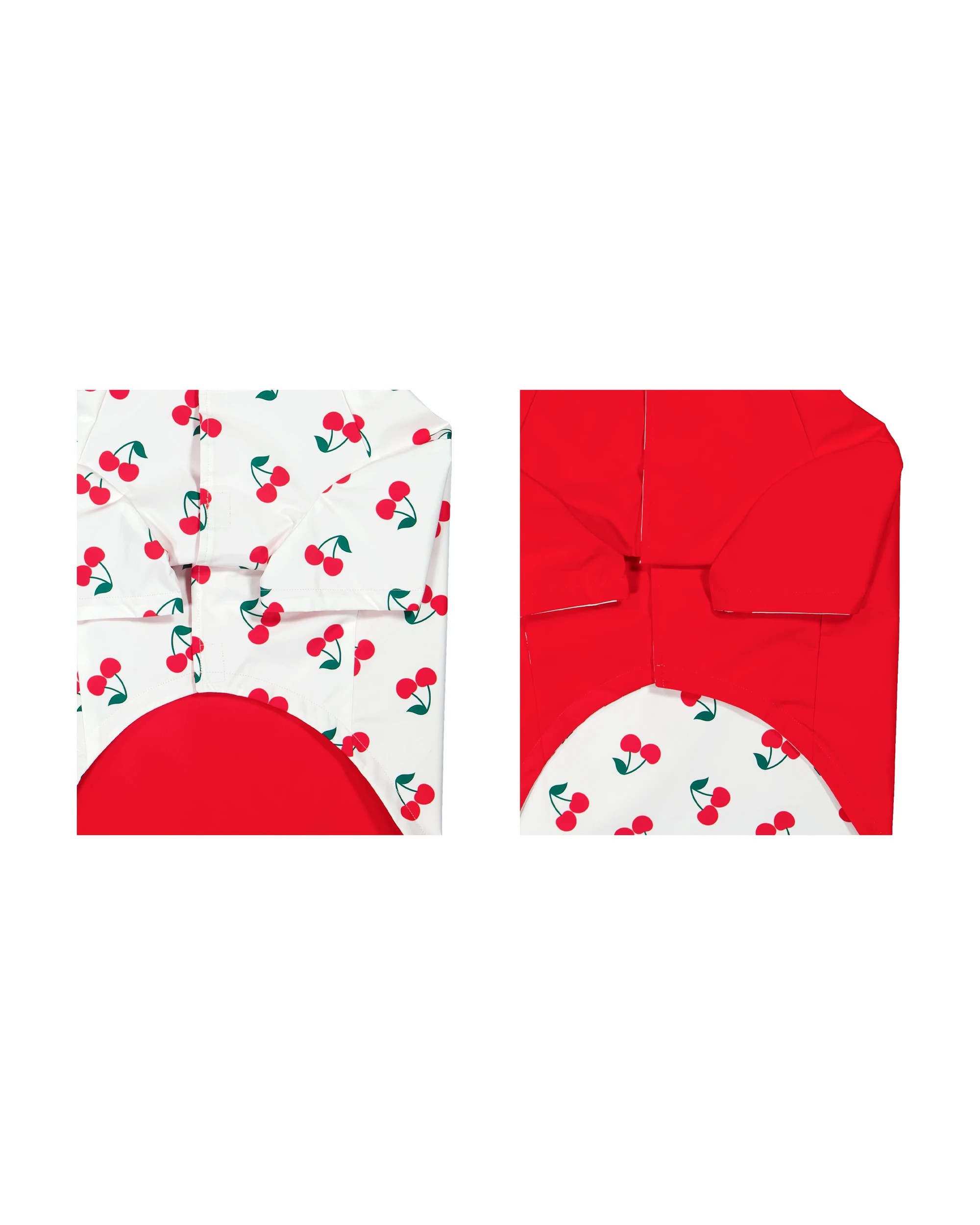 7 Pet Reversible Cherry Raincoat - Extra Large, 7 of 10