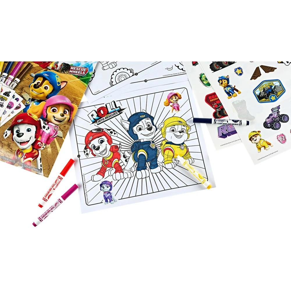 3 Paw Patrol Colour & Sticker Activity Set 32 Pages, 3 of 5