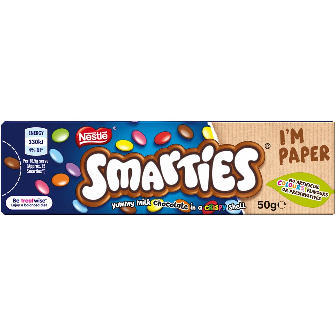 1 Nestle Smarties Chocolate 50g, 1 of 2