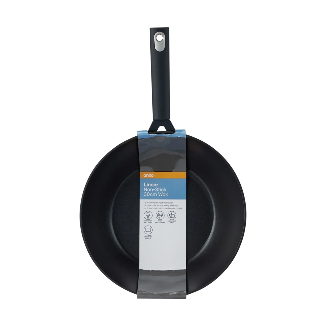 7 30cm Linear Non-Stick Wok, 7 of 7