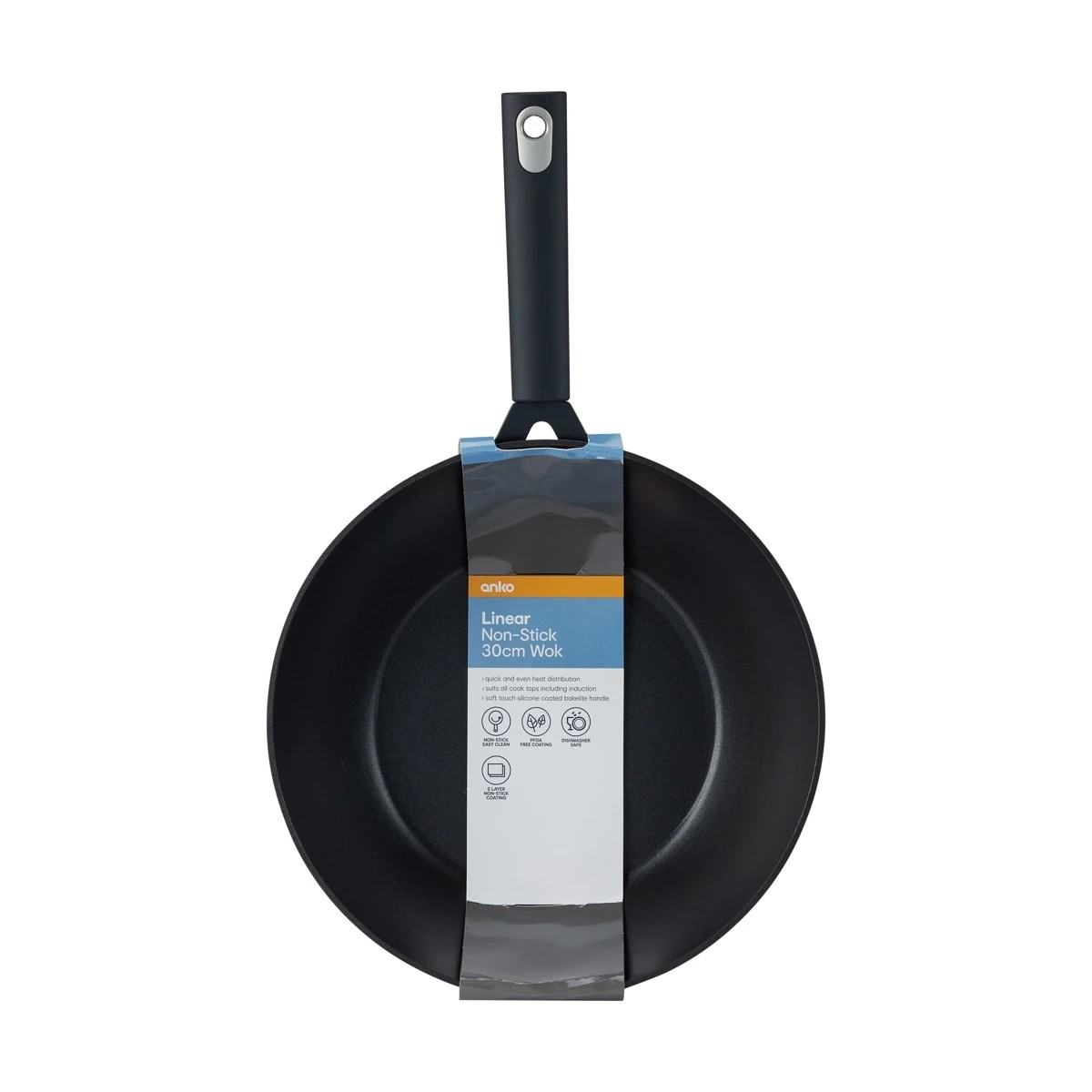 7 30cm Linear Non-Stick Wok, 7 of 7