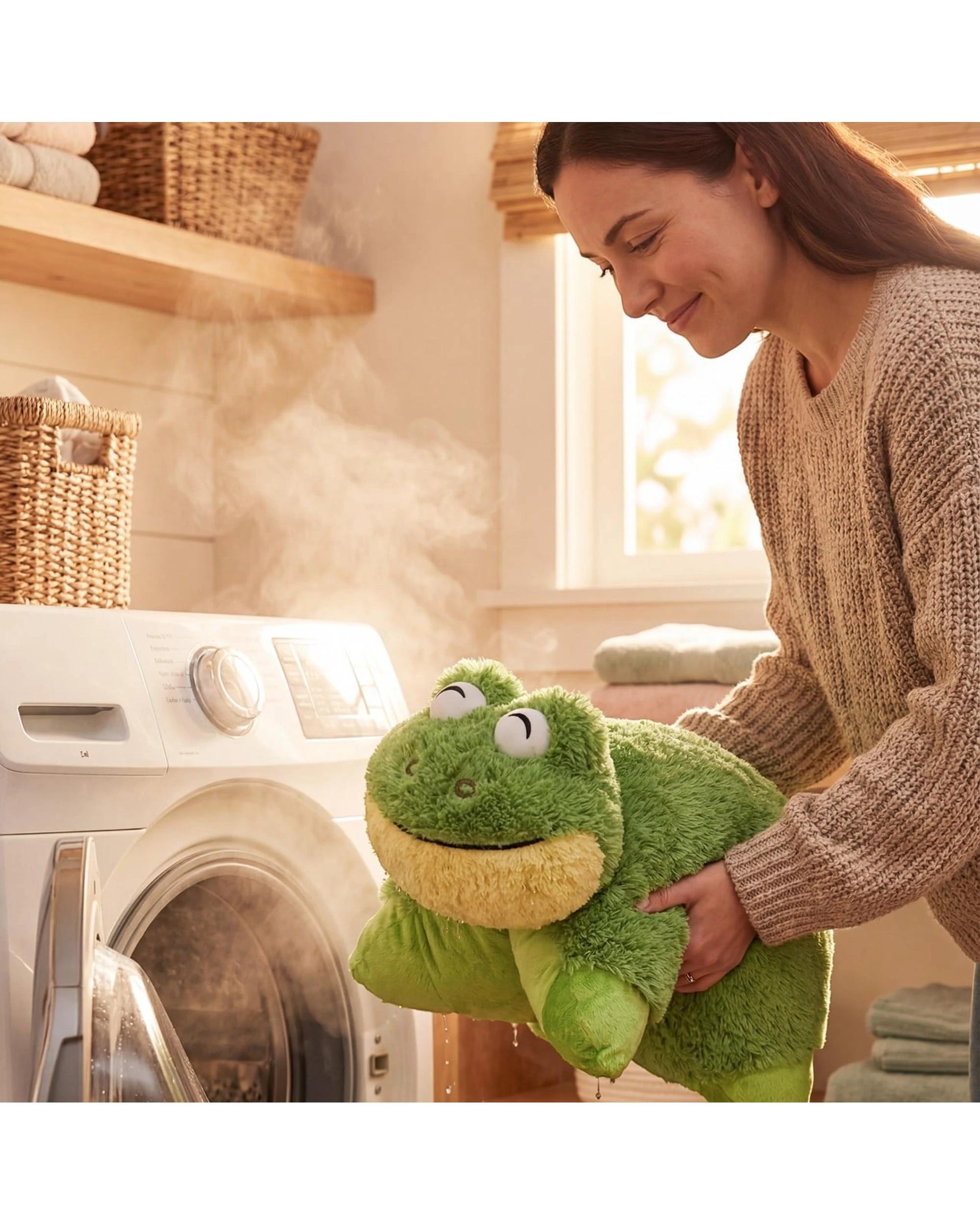 5 Pillow Pets Original Friendly Frog Plush, 5 of 5
