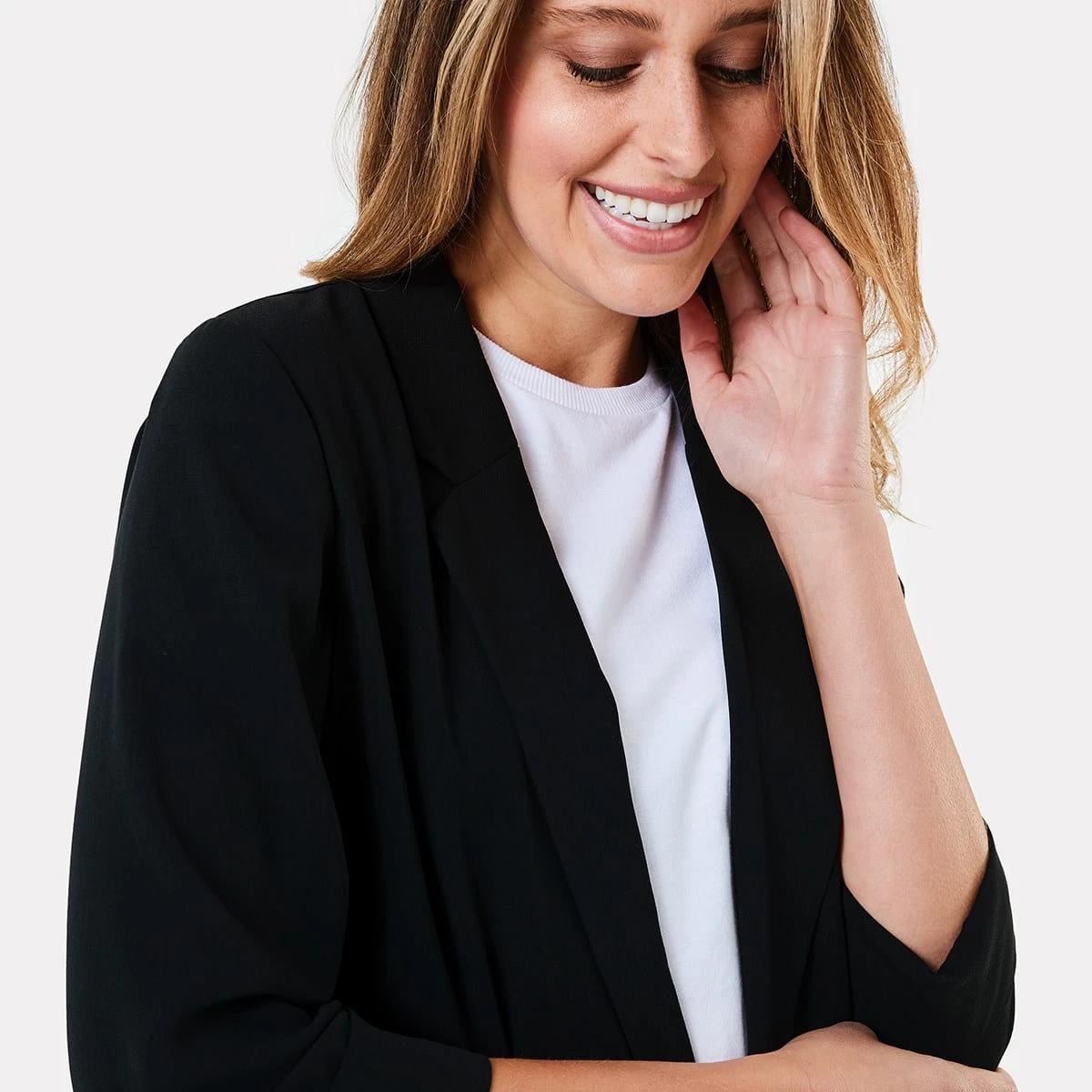 4 Soft Blazer BLACK, 4 of 4