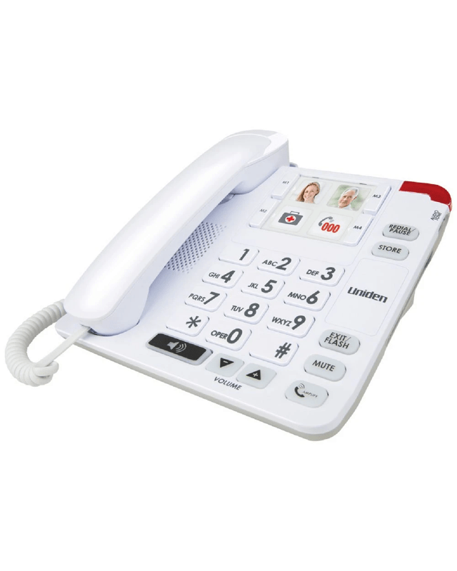 Uniden Sight and Sound Enhanced Corded Phone S