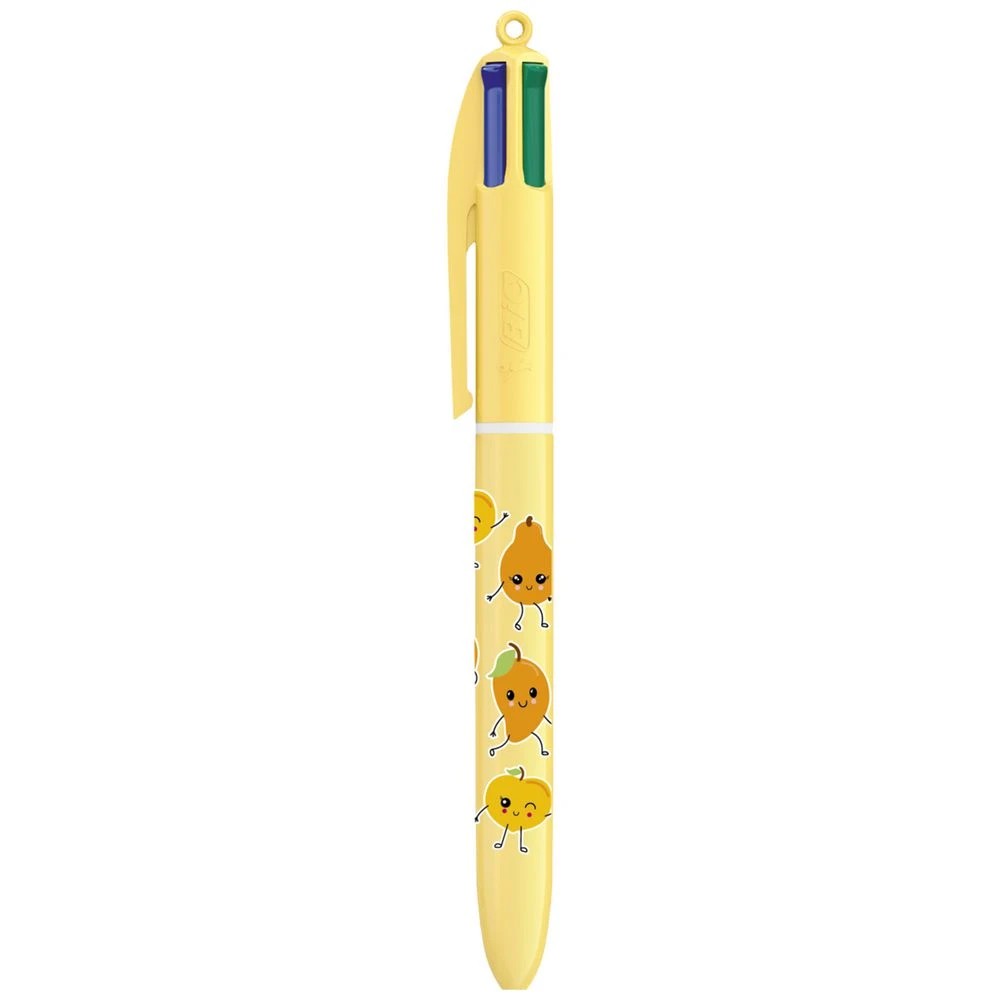 4 Bic 4-Colour Ballpoint Pen Fruitilicious 3 Pack, 4 of 5
