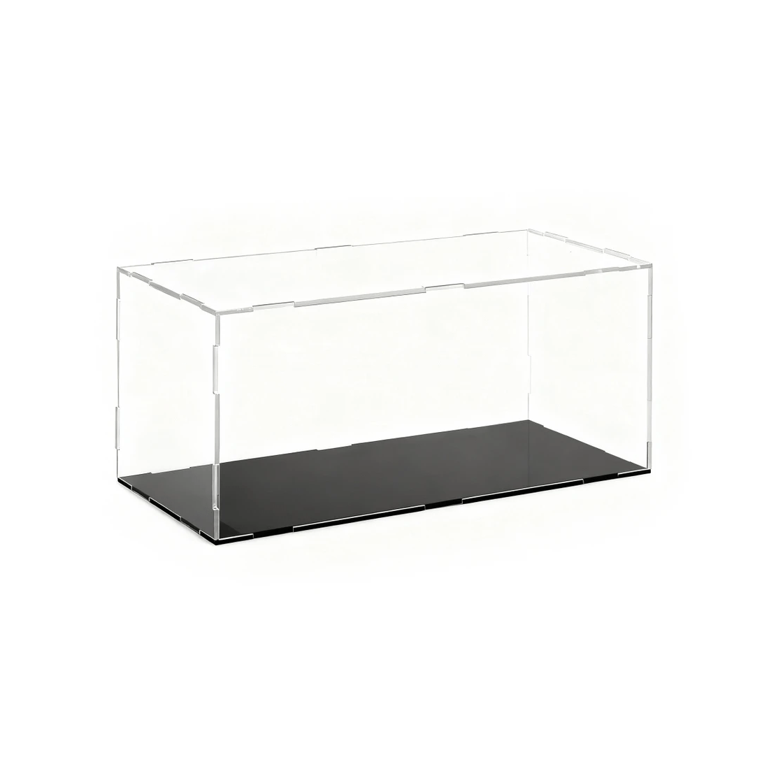 1 Artiss Clear Acrylic Display Case Dustproof Protection Box For Car Toys 15CM - Multi, 1 of 2